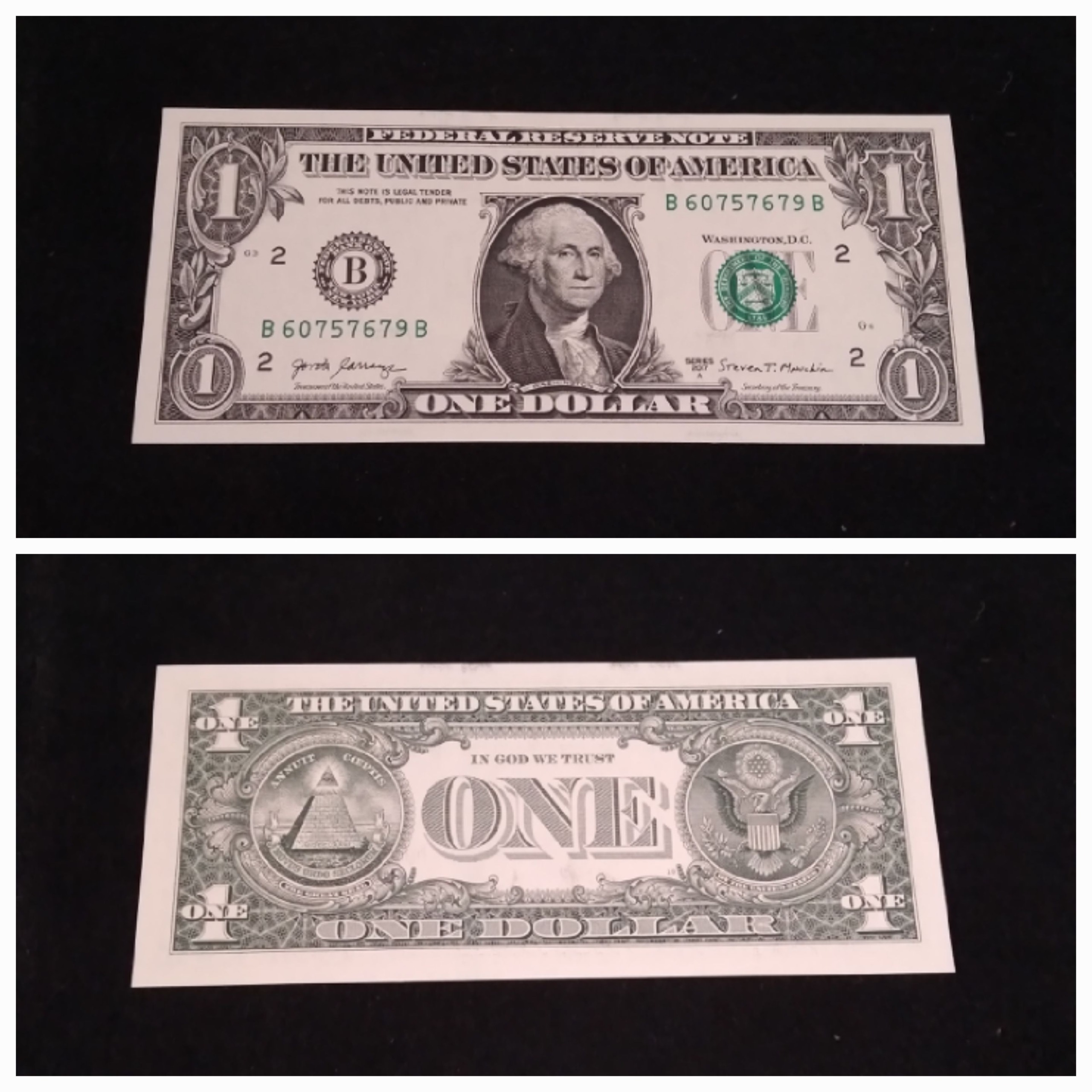 اسکناس یک دلار آمریکا کمیاب و ارزشمند