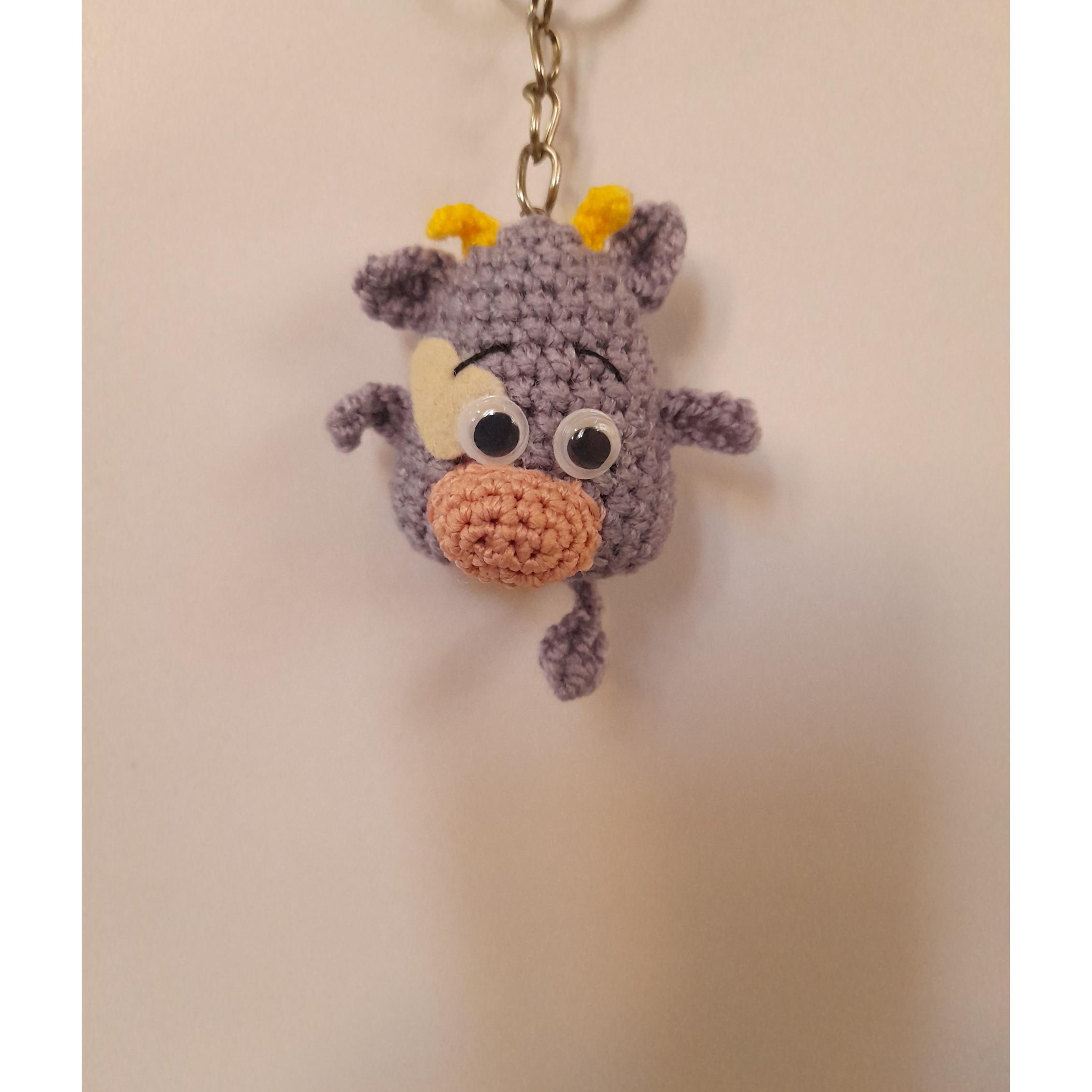 جاکلیدی گاوکیوت بانمک قلاب بافی