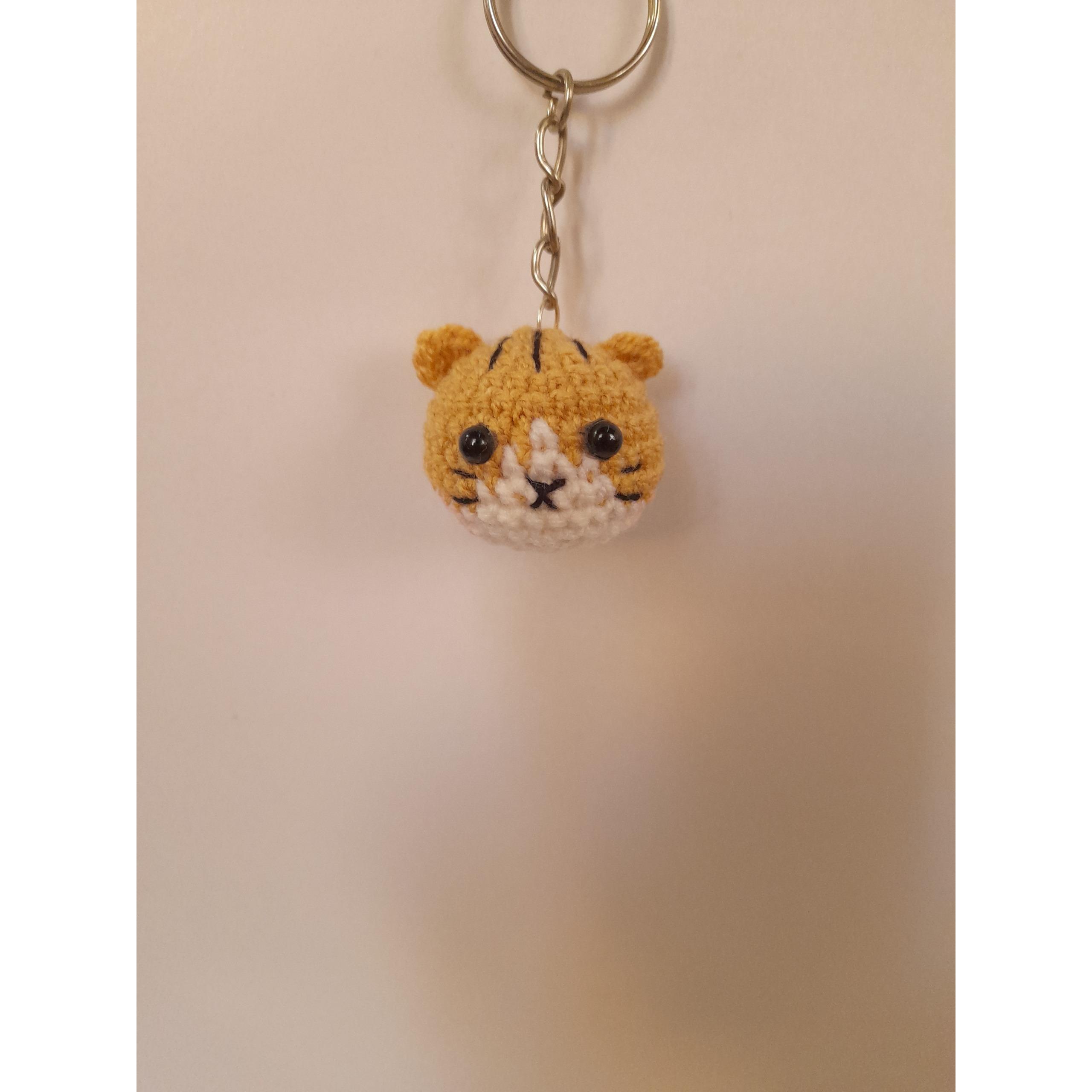 جاکلیدی ببری کیوت قلاب بافی