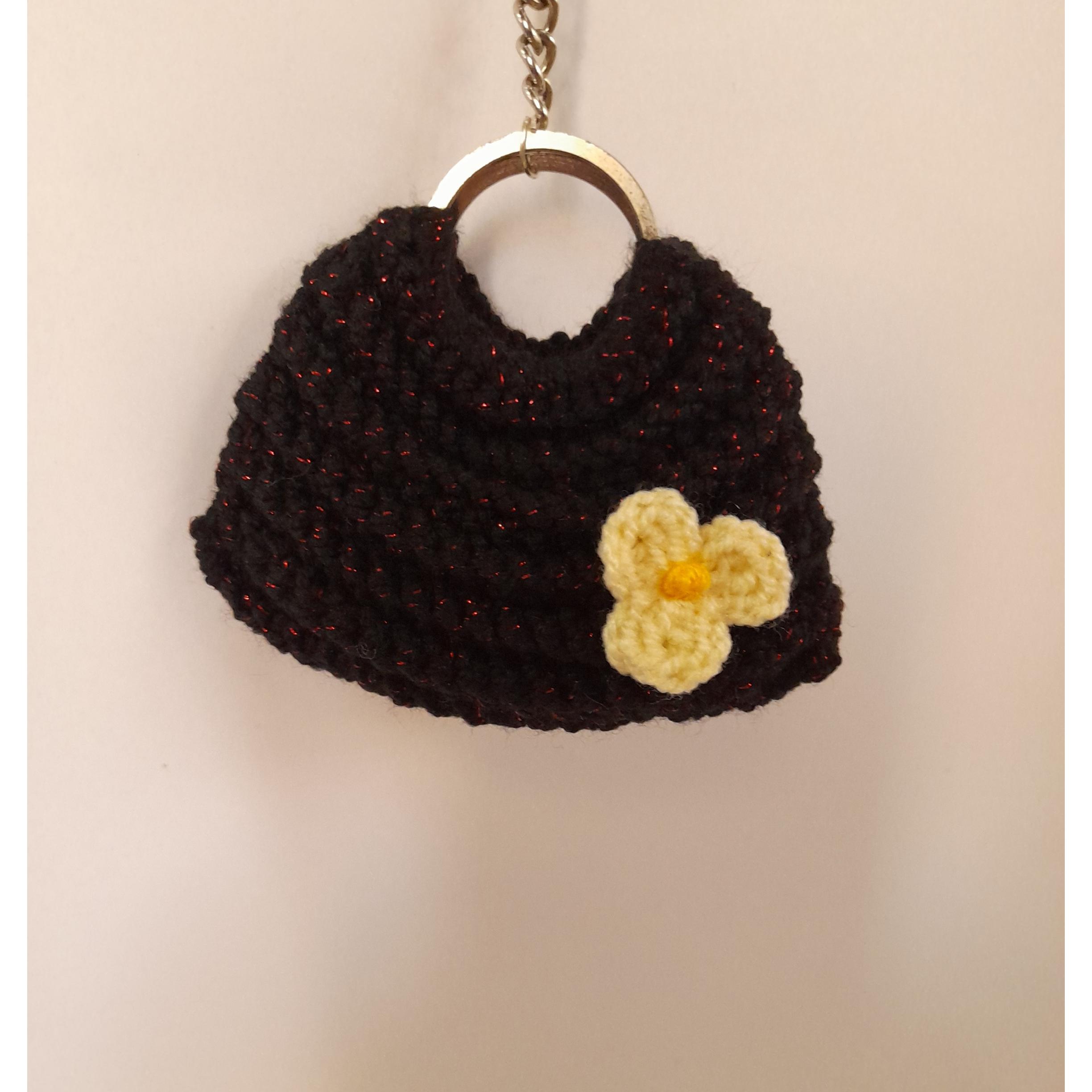 جاکلیدی کیف گوگولی قلاب بافی