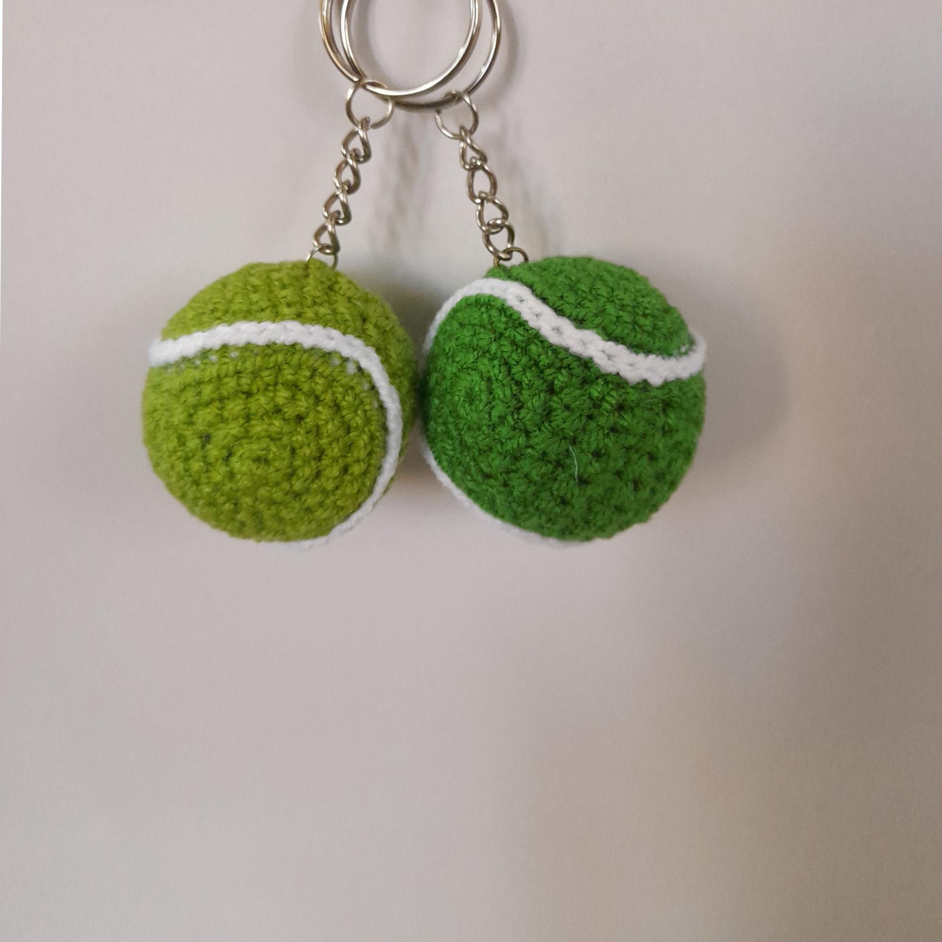 آویزتوپ تنیس قلاب بافی