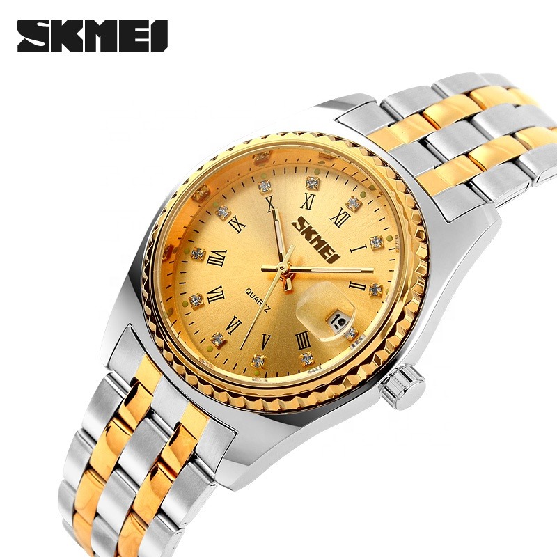 ساعت مردانه اسکمی  skmei  9098 gd کلاسیک