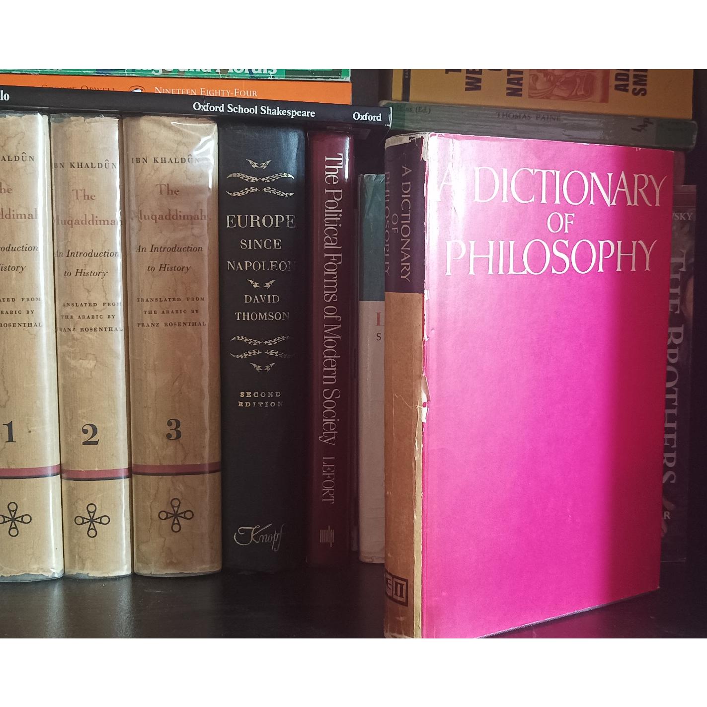 دیکشنری فلسفه انگلیسی Dictionary of philosophy