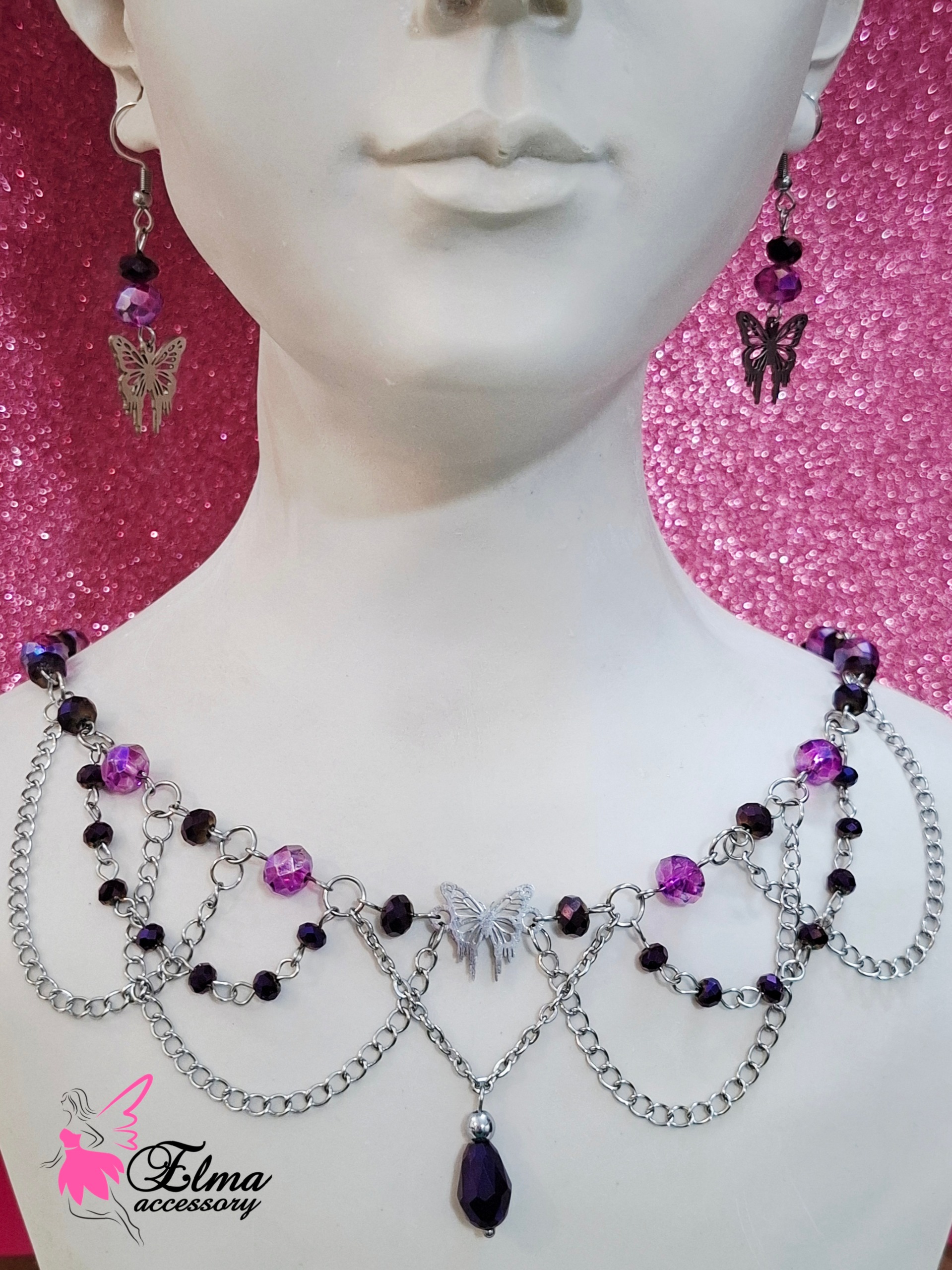 نیم ست پروانه