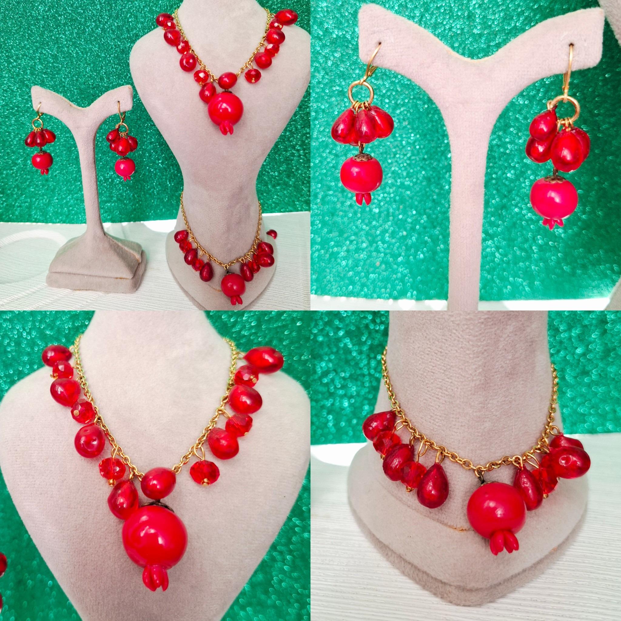 ست یلدایی دانه انار و انار