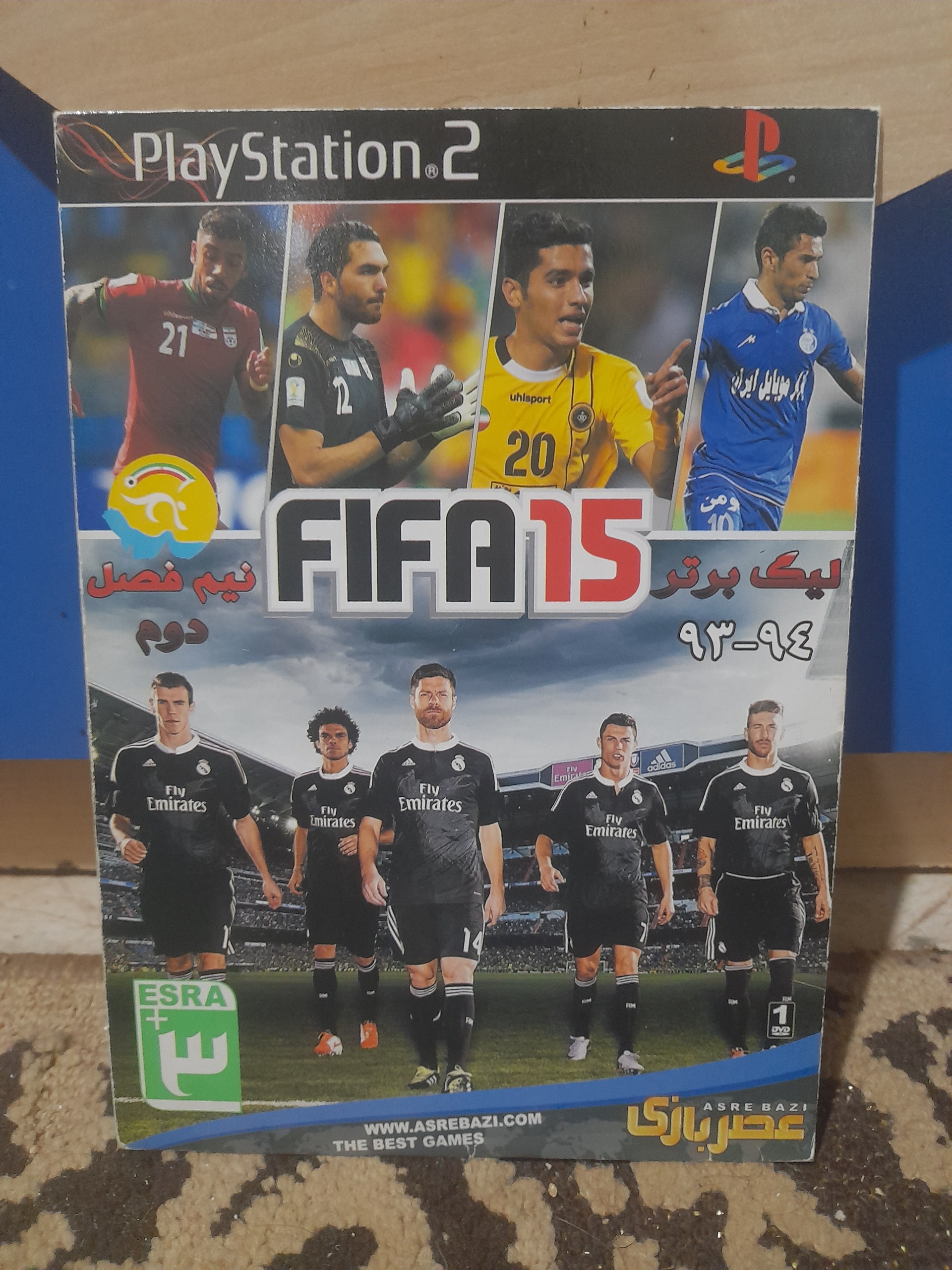 بازی FIFA 15 برای پلی استیشن 2