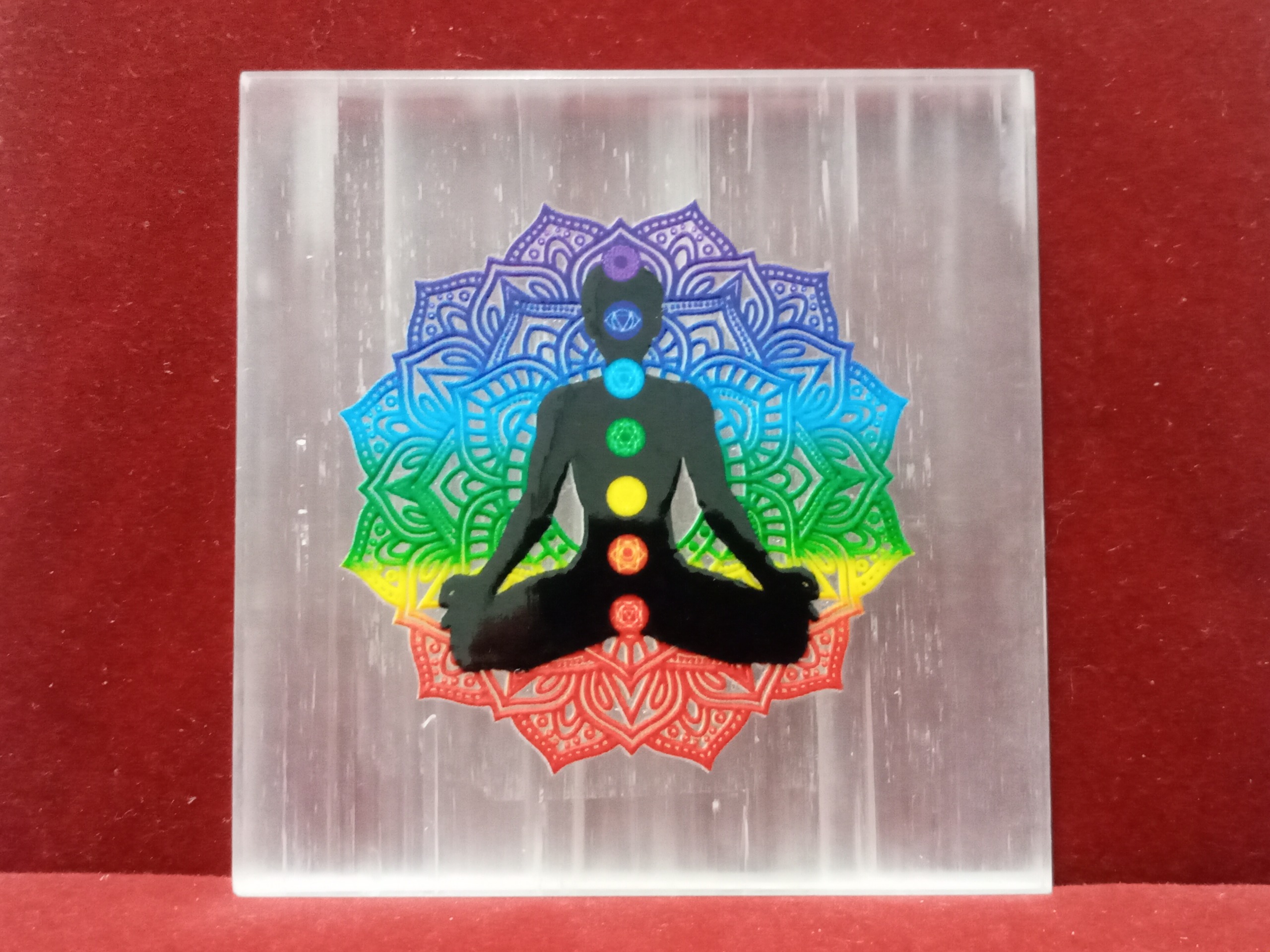 سنگ معدنی سلنایت، نقاشی برجسته(دکوری)