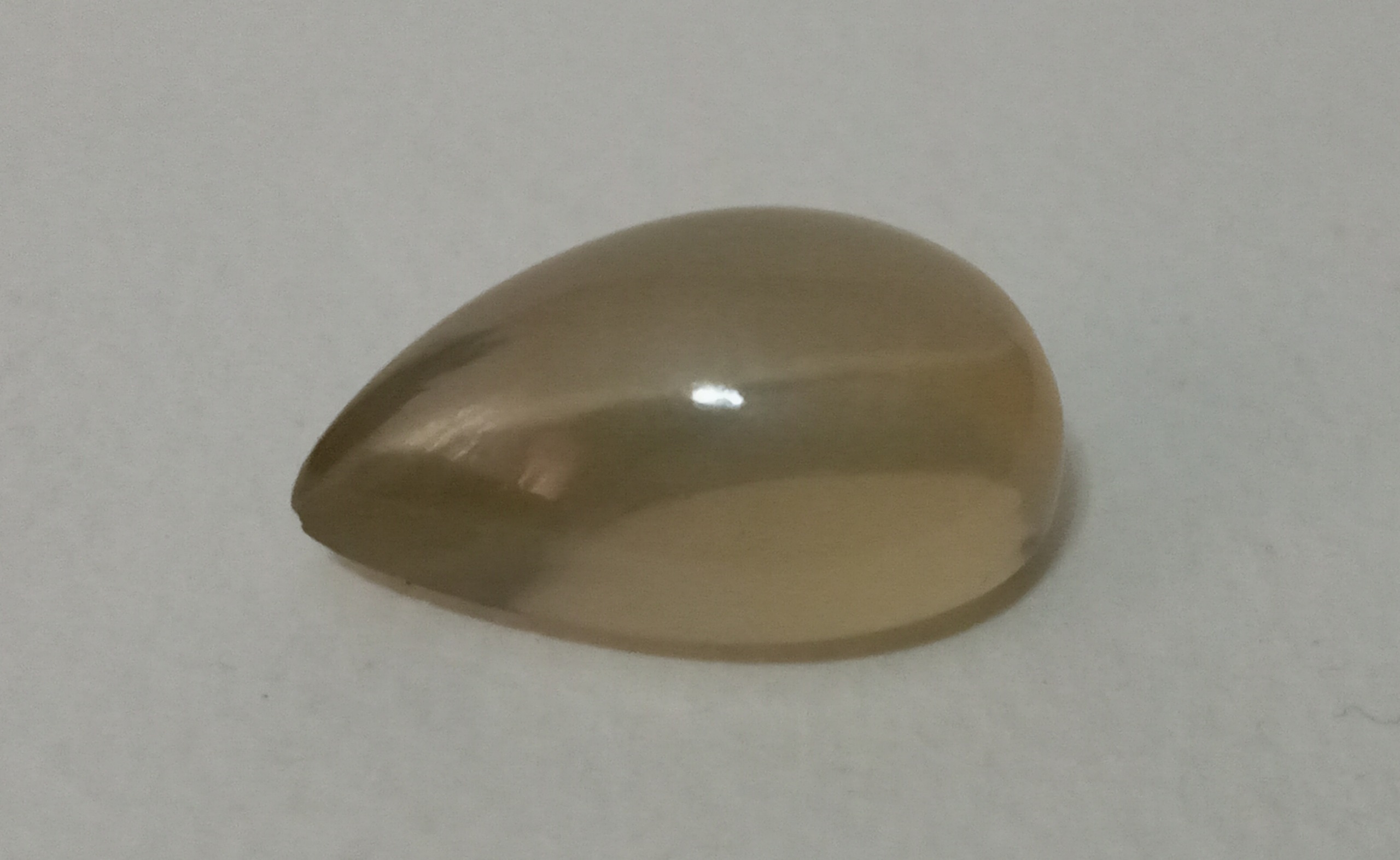 نگین معدنی کوارتز لیمویی(مناسب گردنی)