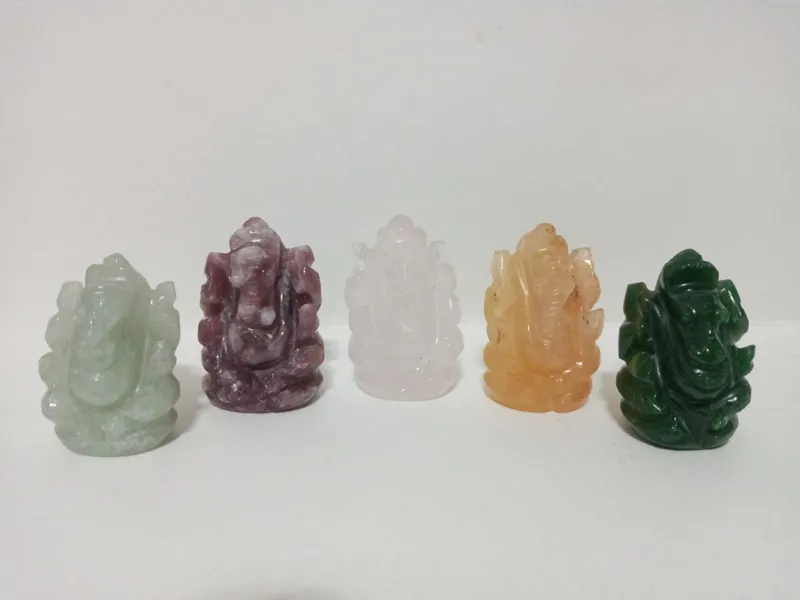 ست مجسمه های مینیاتوری(سنگهای معدنی)