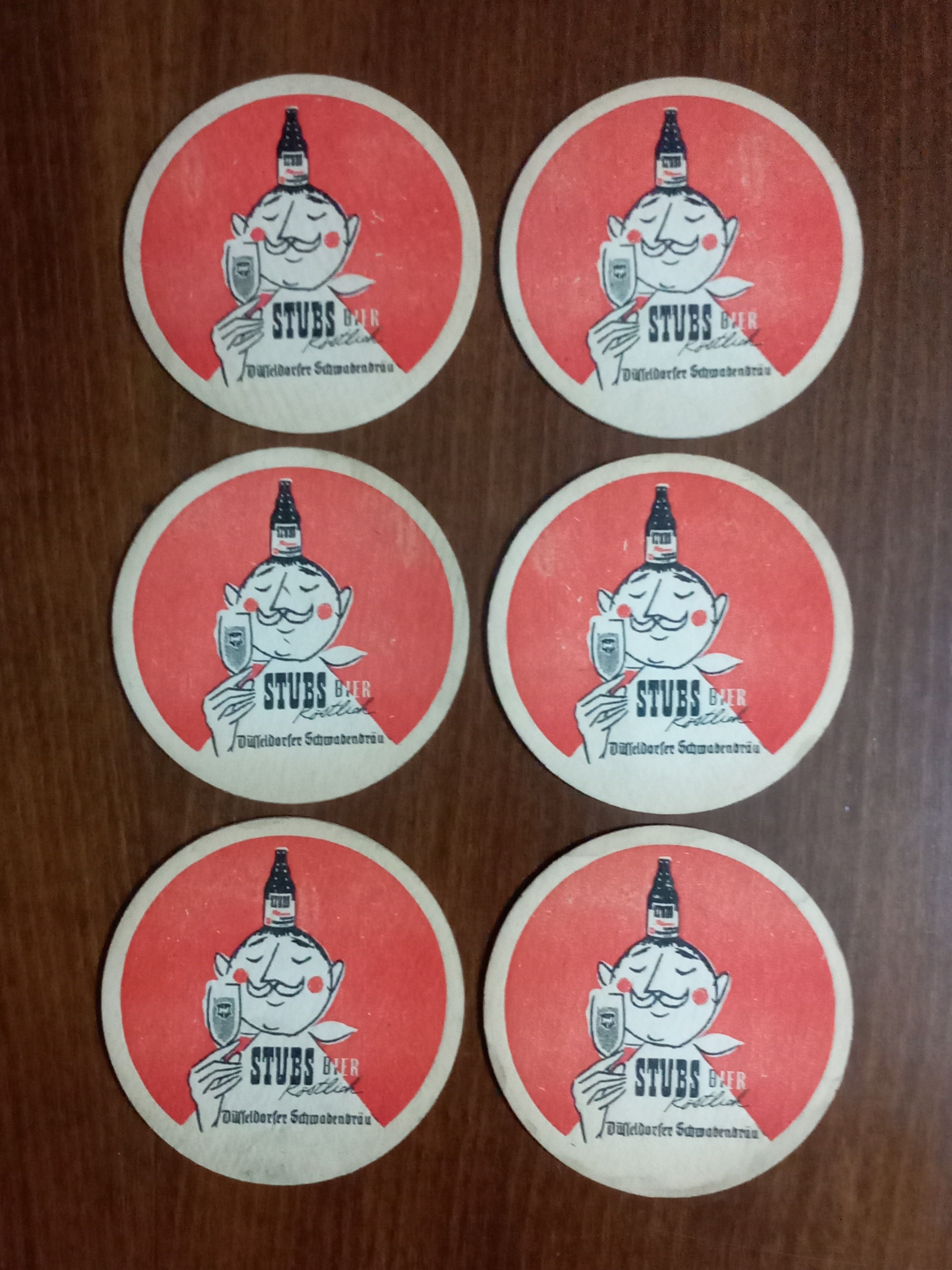 زیر استکانی قدیمی و کلکسیونی آلمان (تبلیغاتی)