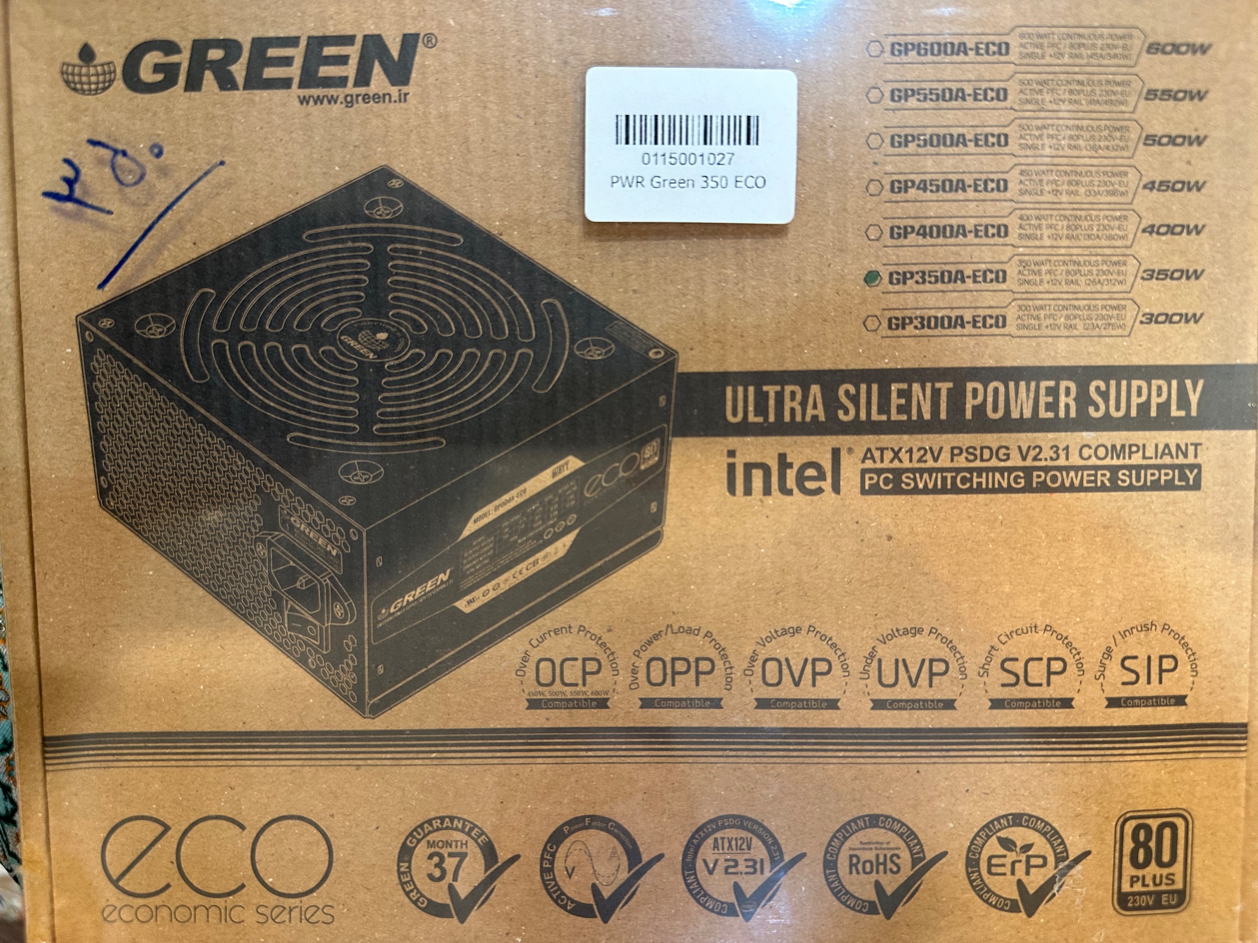 پاور گرین GP350A-ECO آکبند