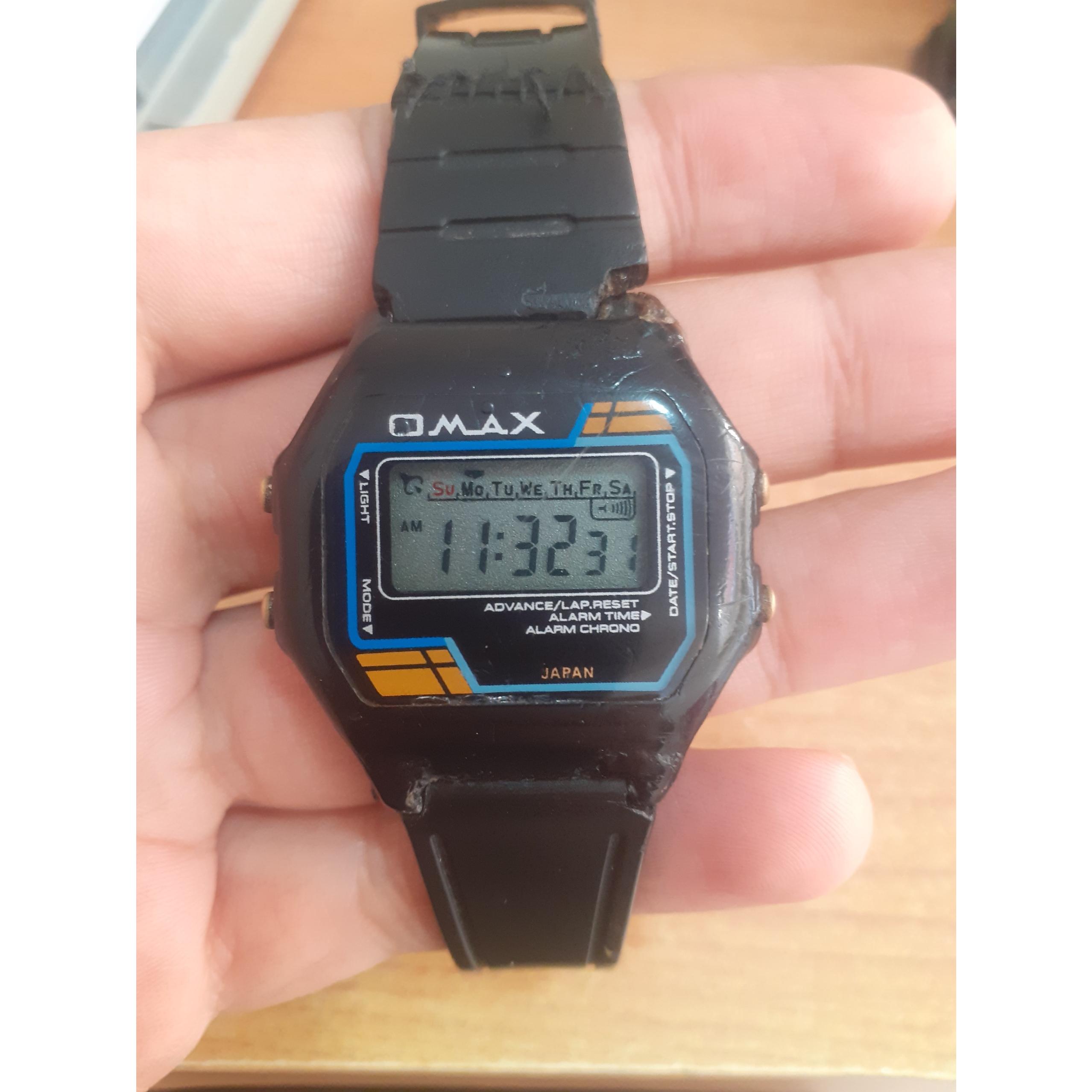 ساعت مچی قدیمی اوماکس (omax) M3-A اصل ژاپن