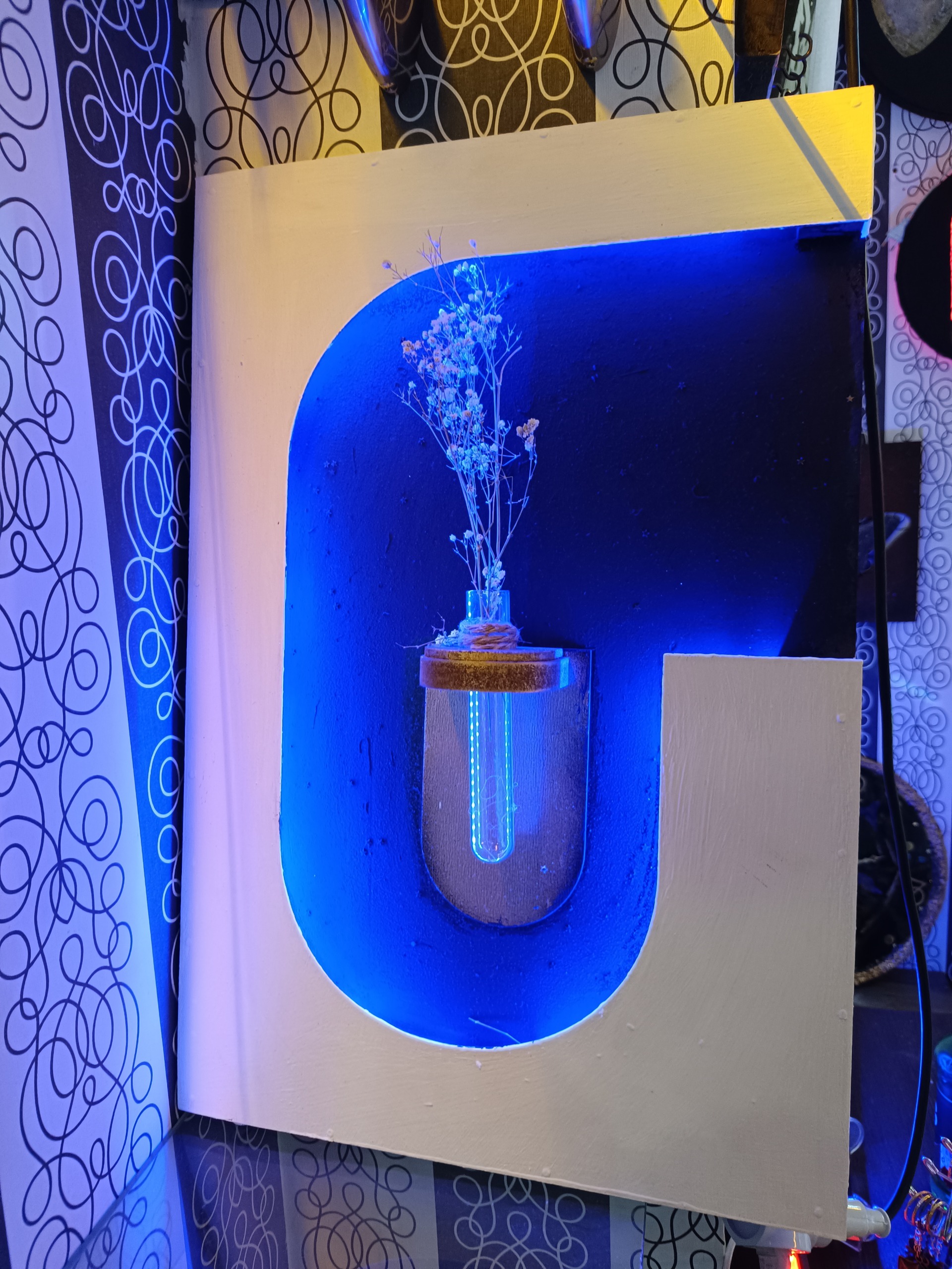 تابلو زنده با نور