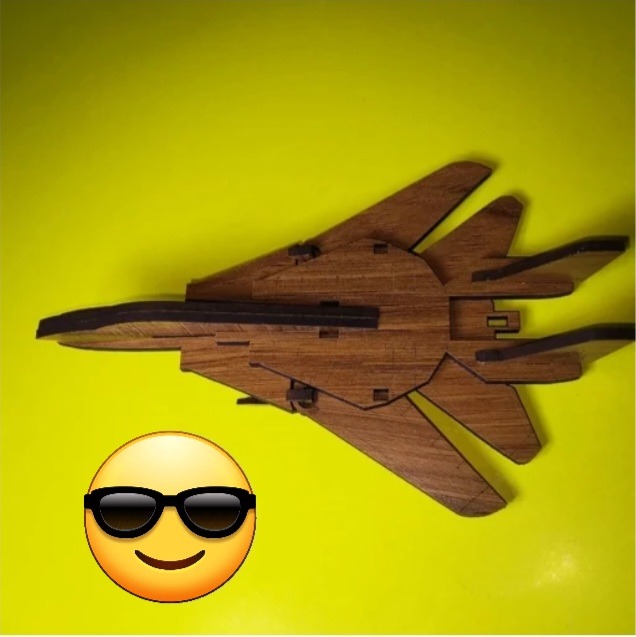 ماکت هواپیما اف 14 با بال متحرک