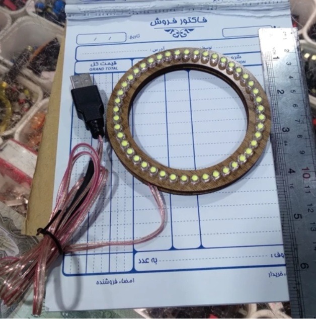 رینگ لایت 5 ولت 9/5 سانتی