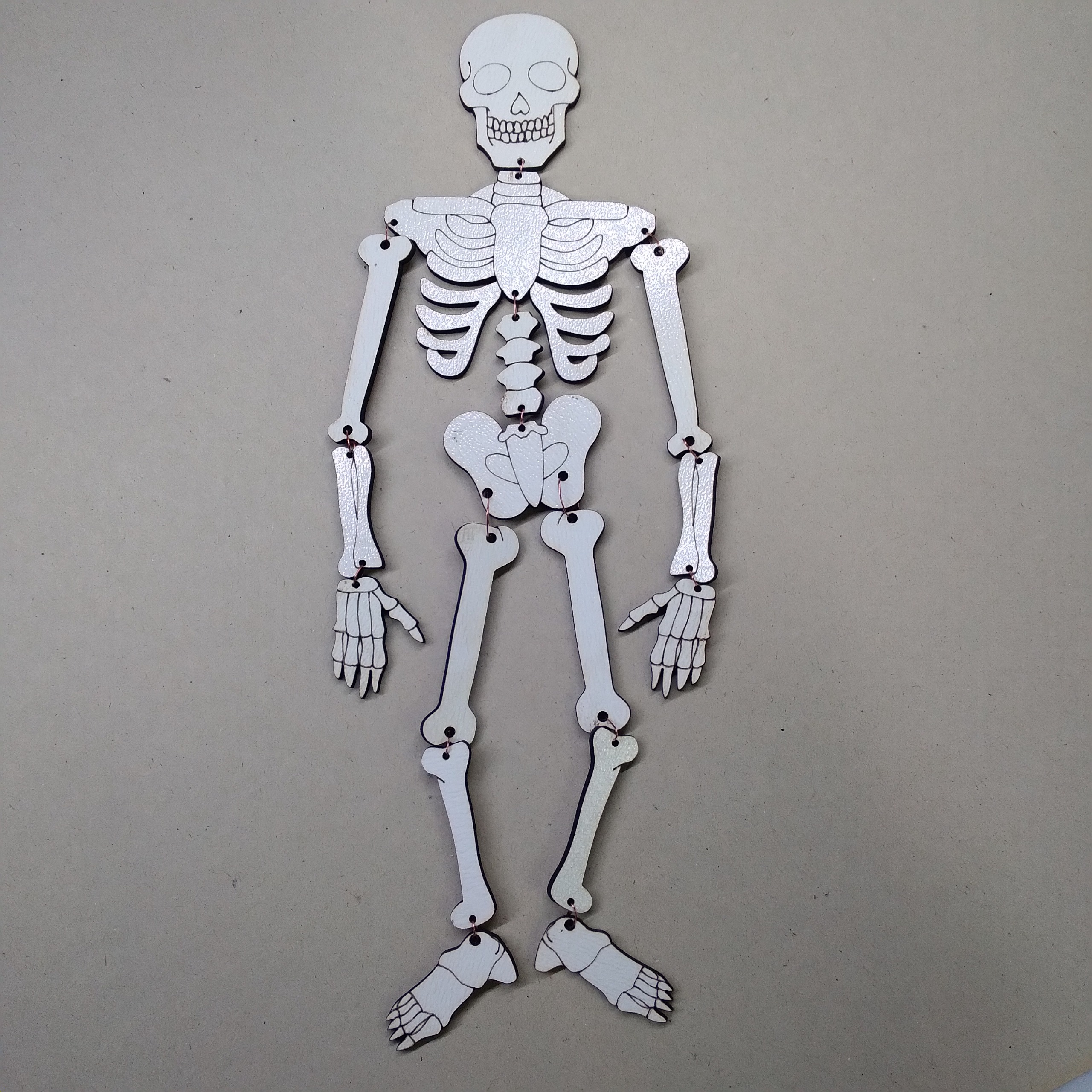 ماکت اسکلت چوبی