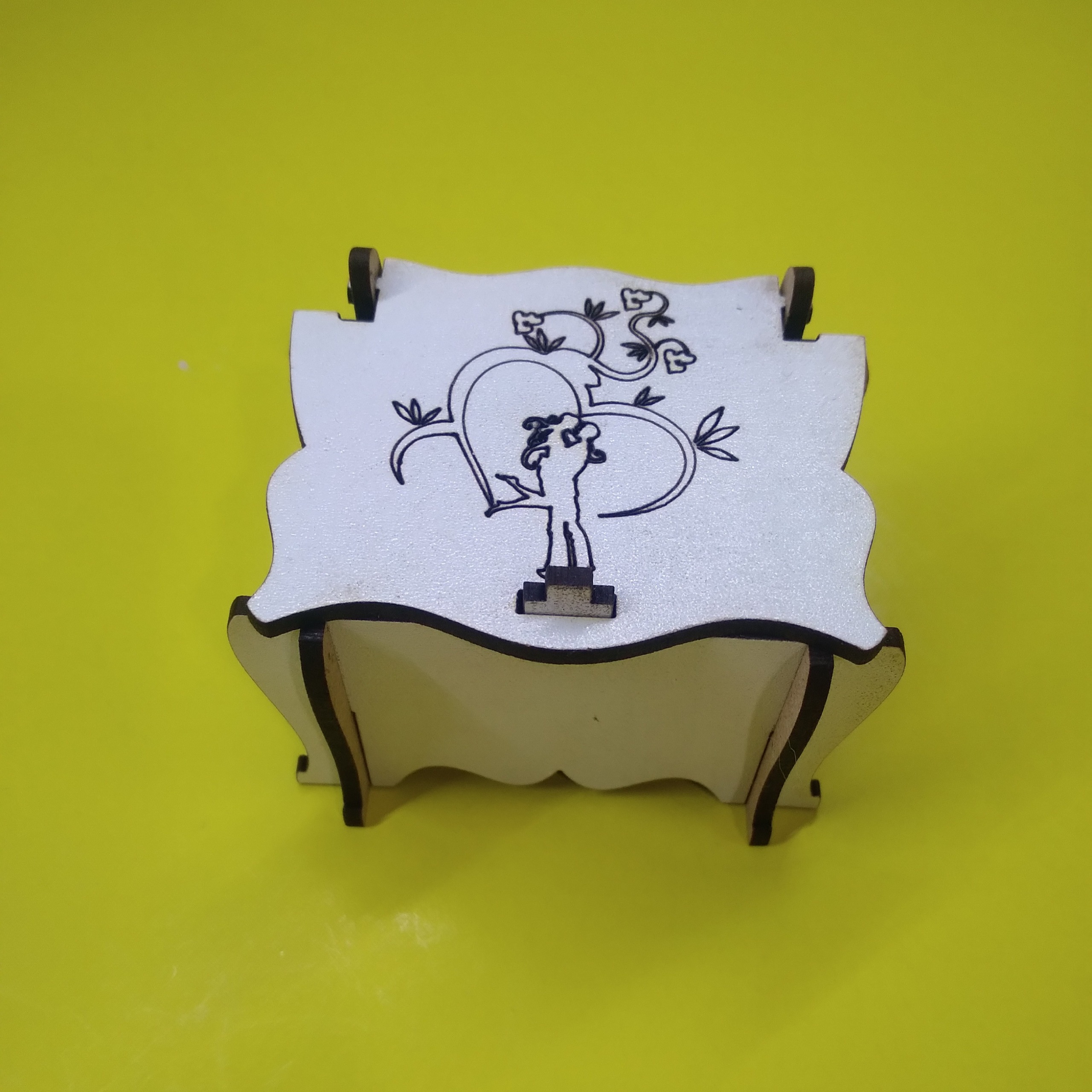 جعبه زیورالات چوبی