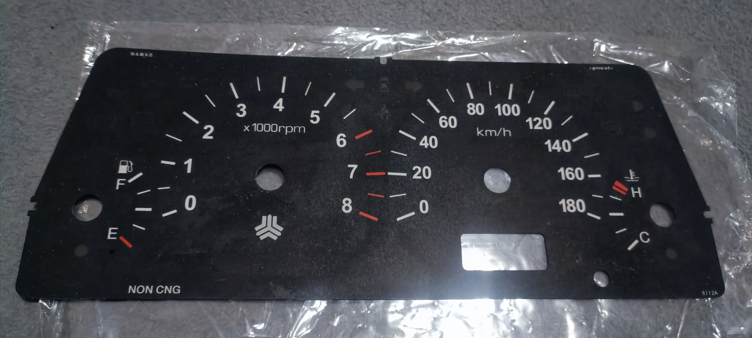 صفحه کیلومتر پراید کروز اصلی فابریکی