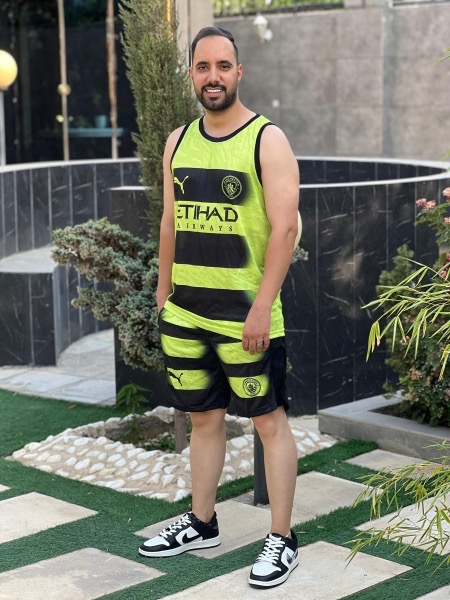 ست تاپ و شلوارک منچستر سیتی اصل