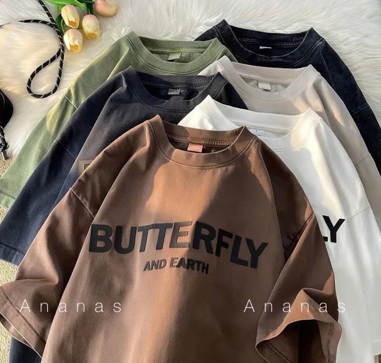 تیشرت لش فری سایز سبز اصل BUTTERFLY