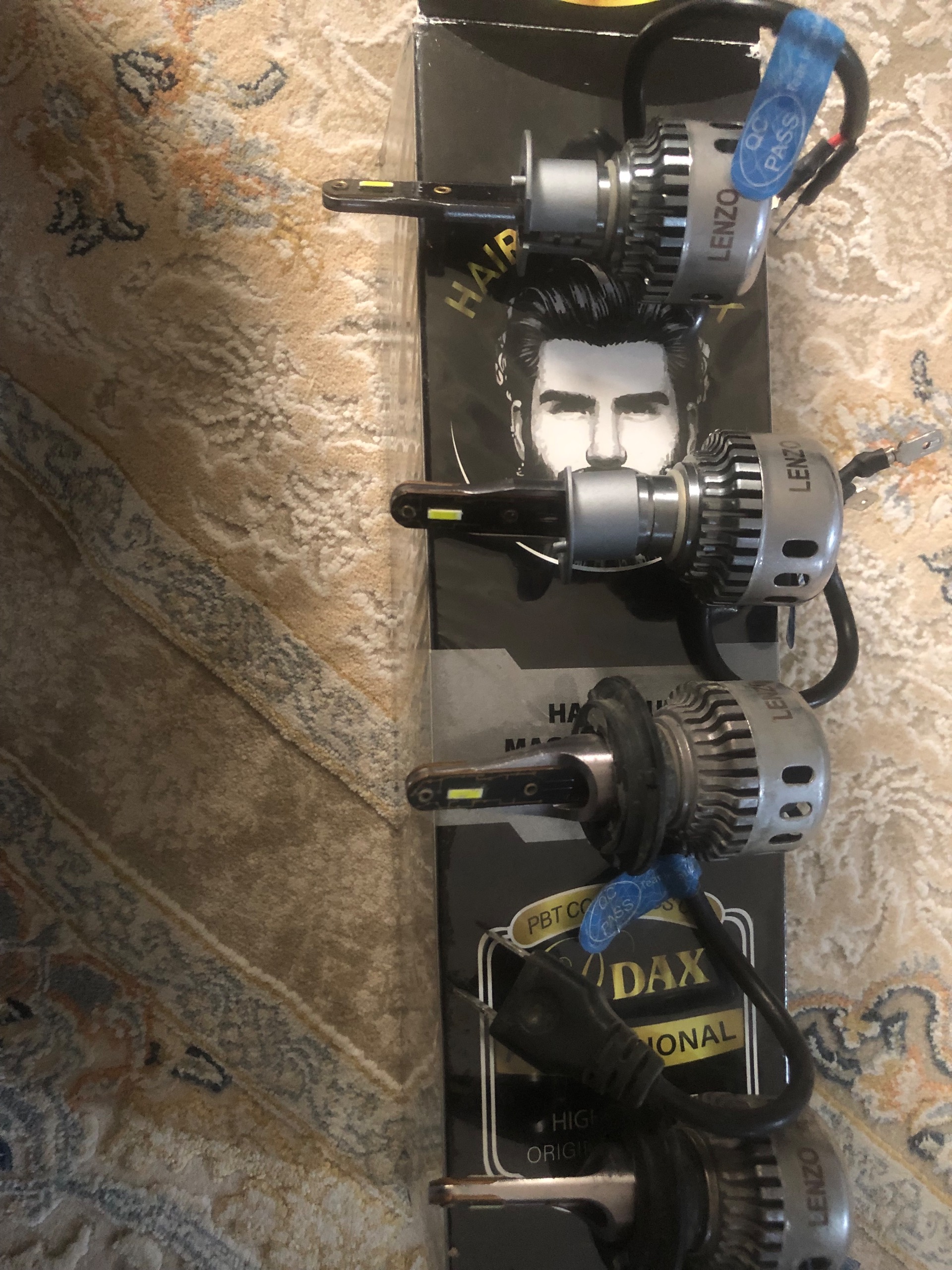 یک جفت هدلایت لنزو اصل قوی H1