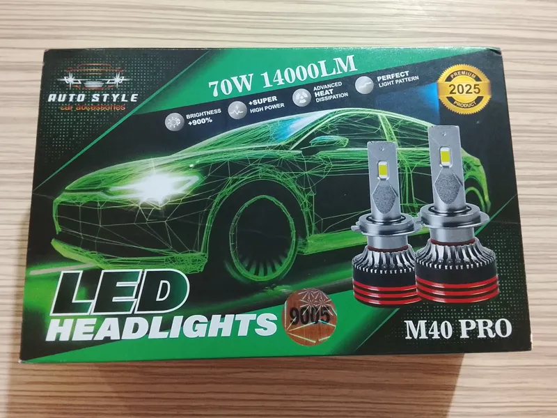 یک جفت هدلایت m 40 پرو گارانتی فعال