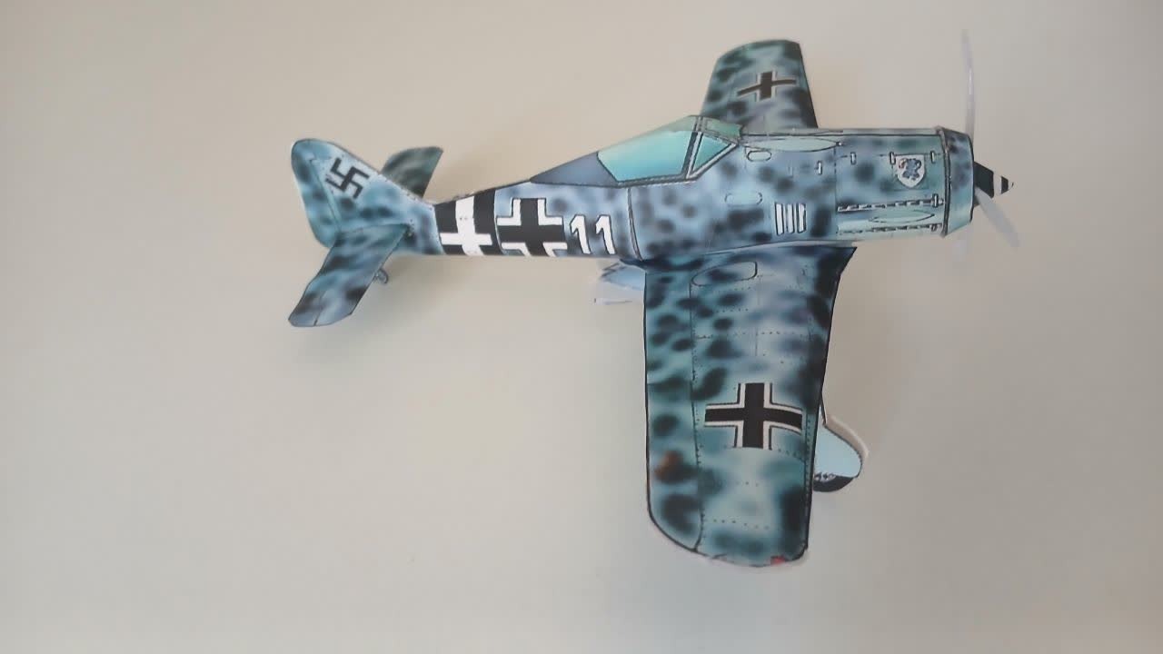 کیت ساخت ماکت هواپیمای آلمانی FW190 فوکر