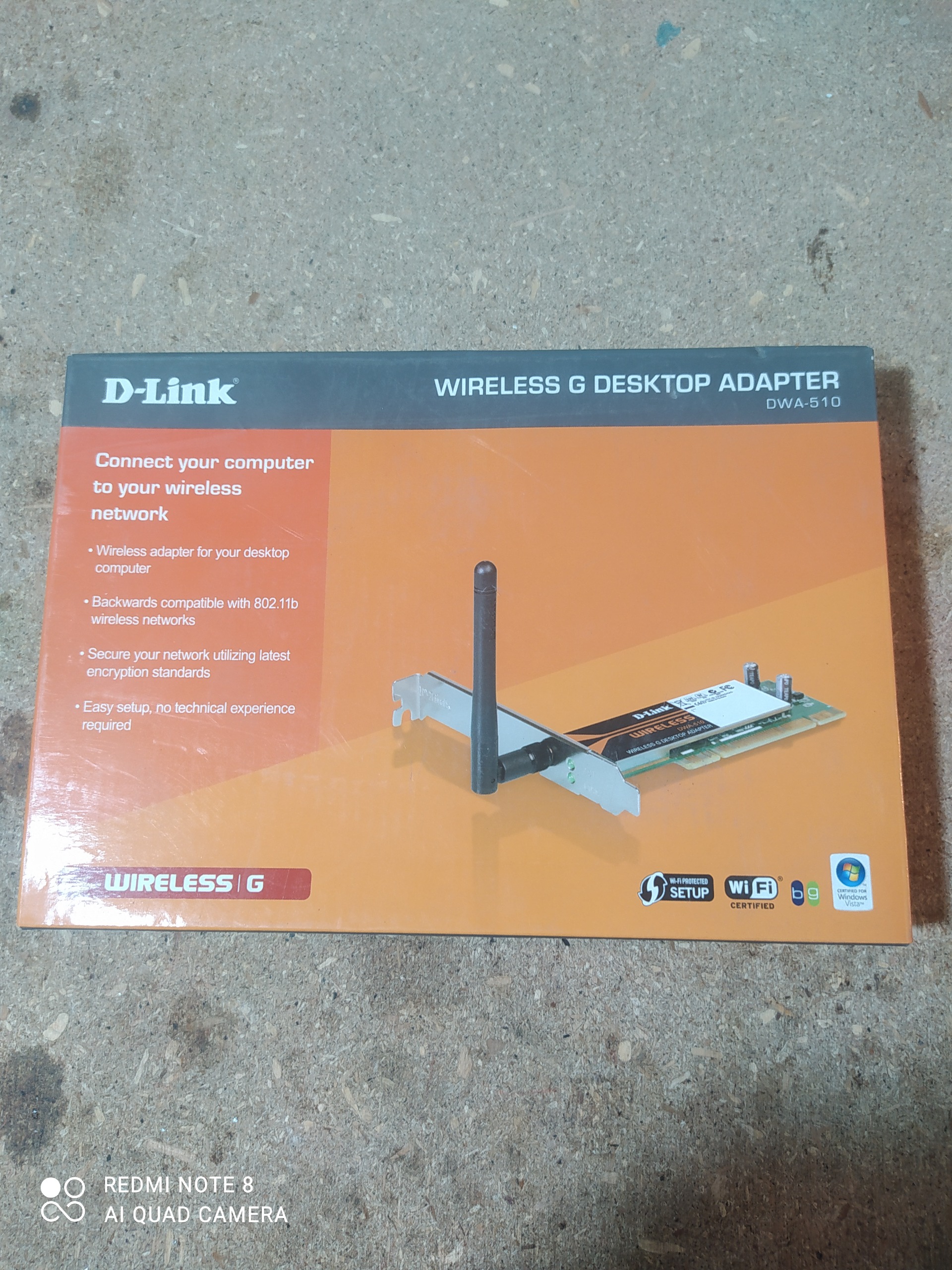 کارت شبکه بی سیم wifi on board pci -dlink اکبند