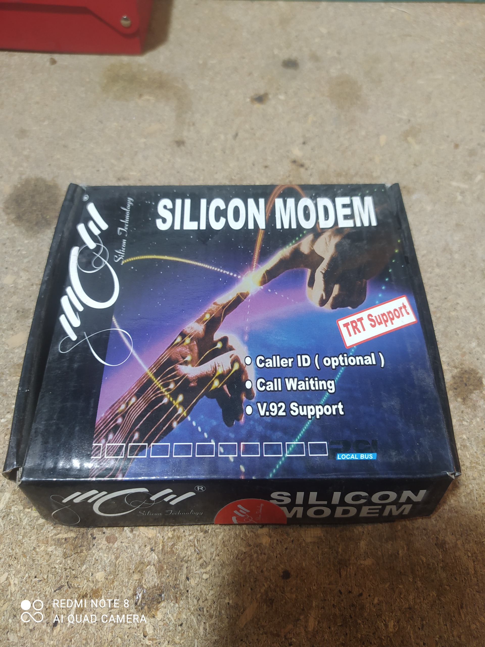 مودم اینترنال قدیمی اکبند silicon -pci