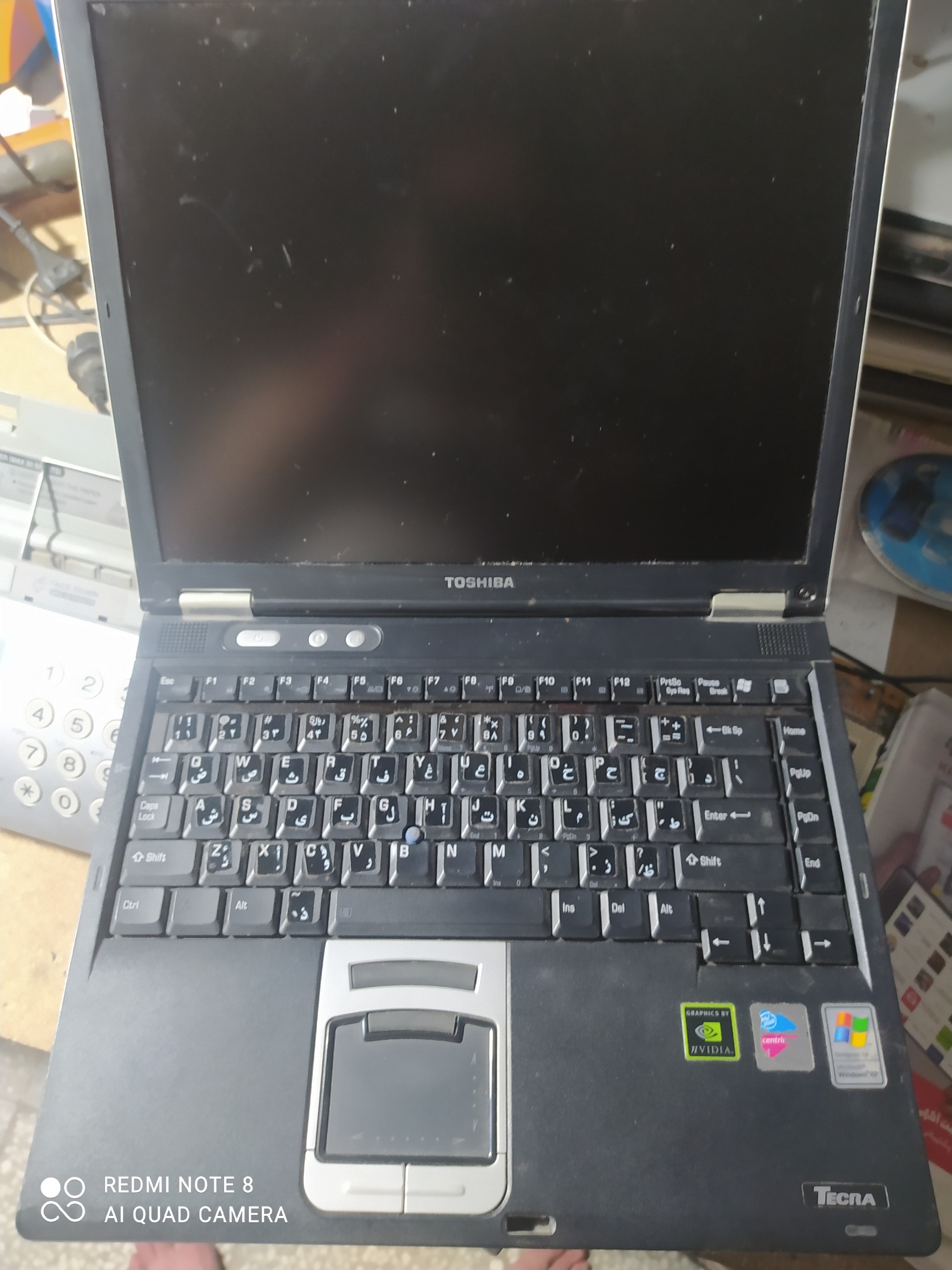 لبتاپ قدیمی توشیبا تکرا tecra m3