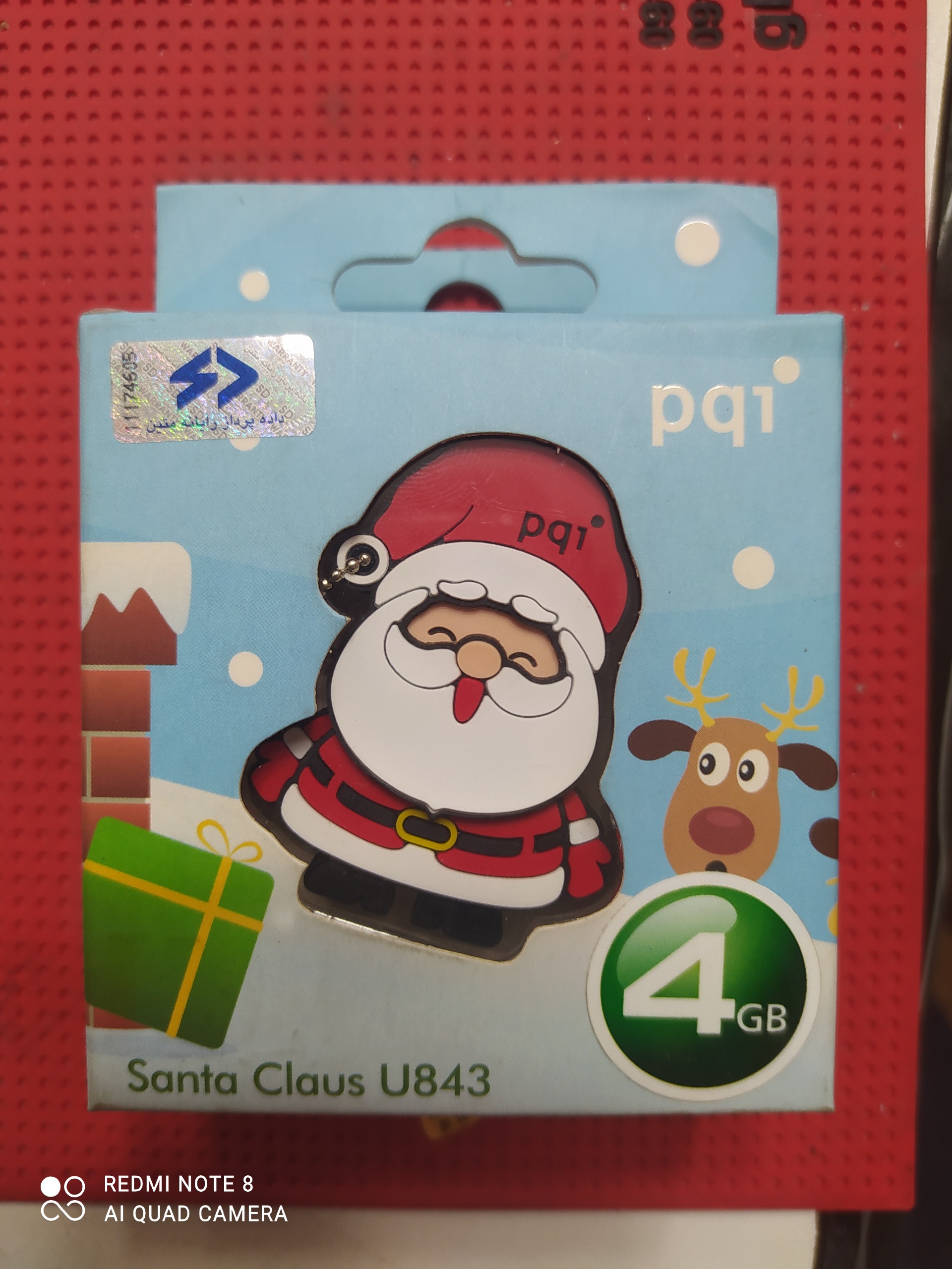 فلش مموری عروسکی بابا نوئل 4گیگ زیبا