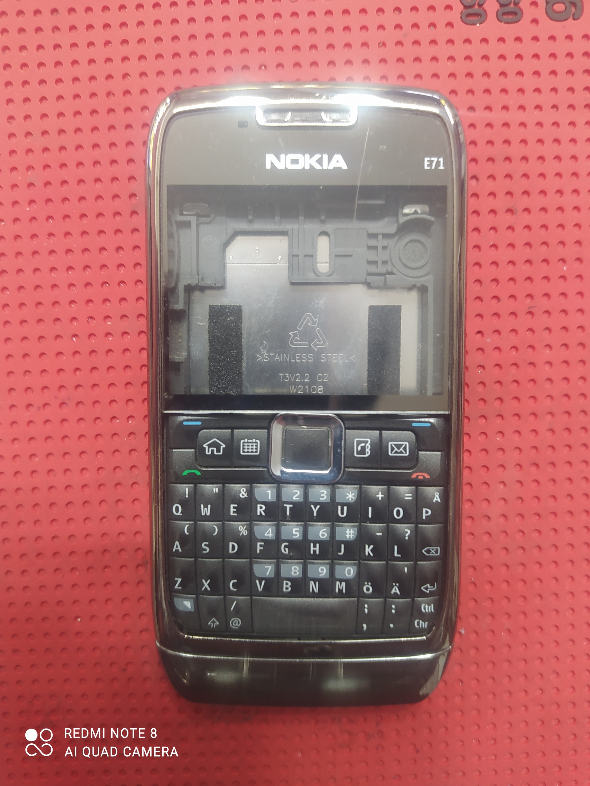 قاب اورژینال گوشی نوکیا e71 کمیاب
