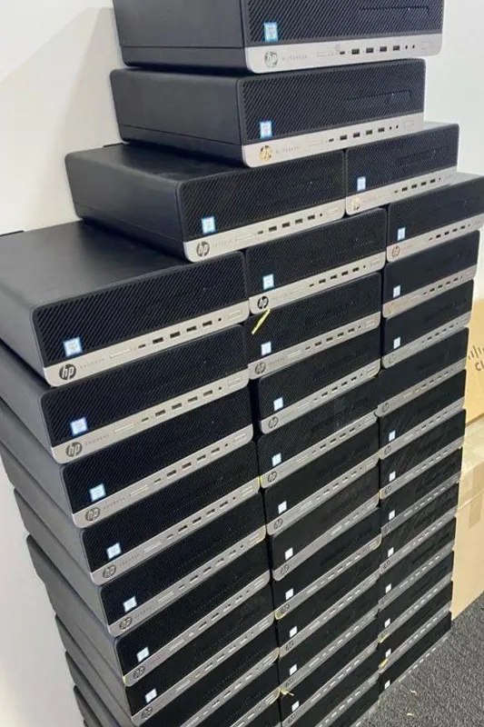 کیس مینی HP A10-9700  نسل 9 ساپورت هارد M2