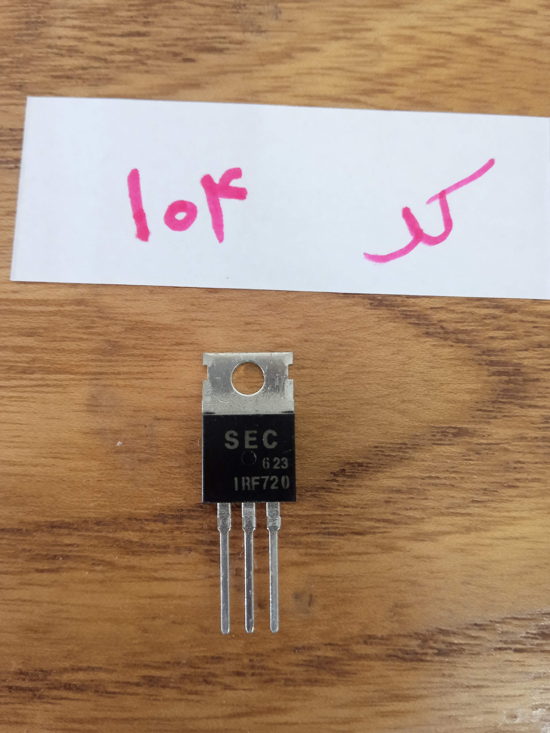 ماسفت IRF720 با کیفیت 30 عدد با هم