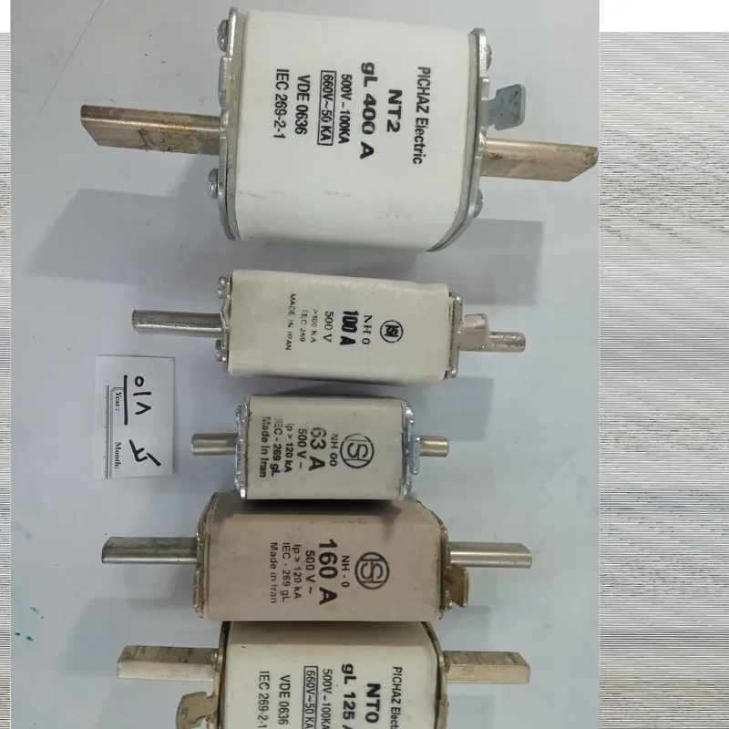 فیوز کاردی سالم و با کیفیت  5 عدد با هم