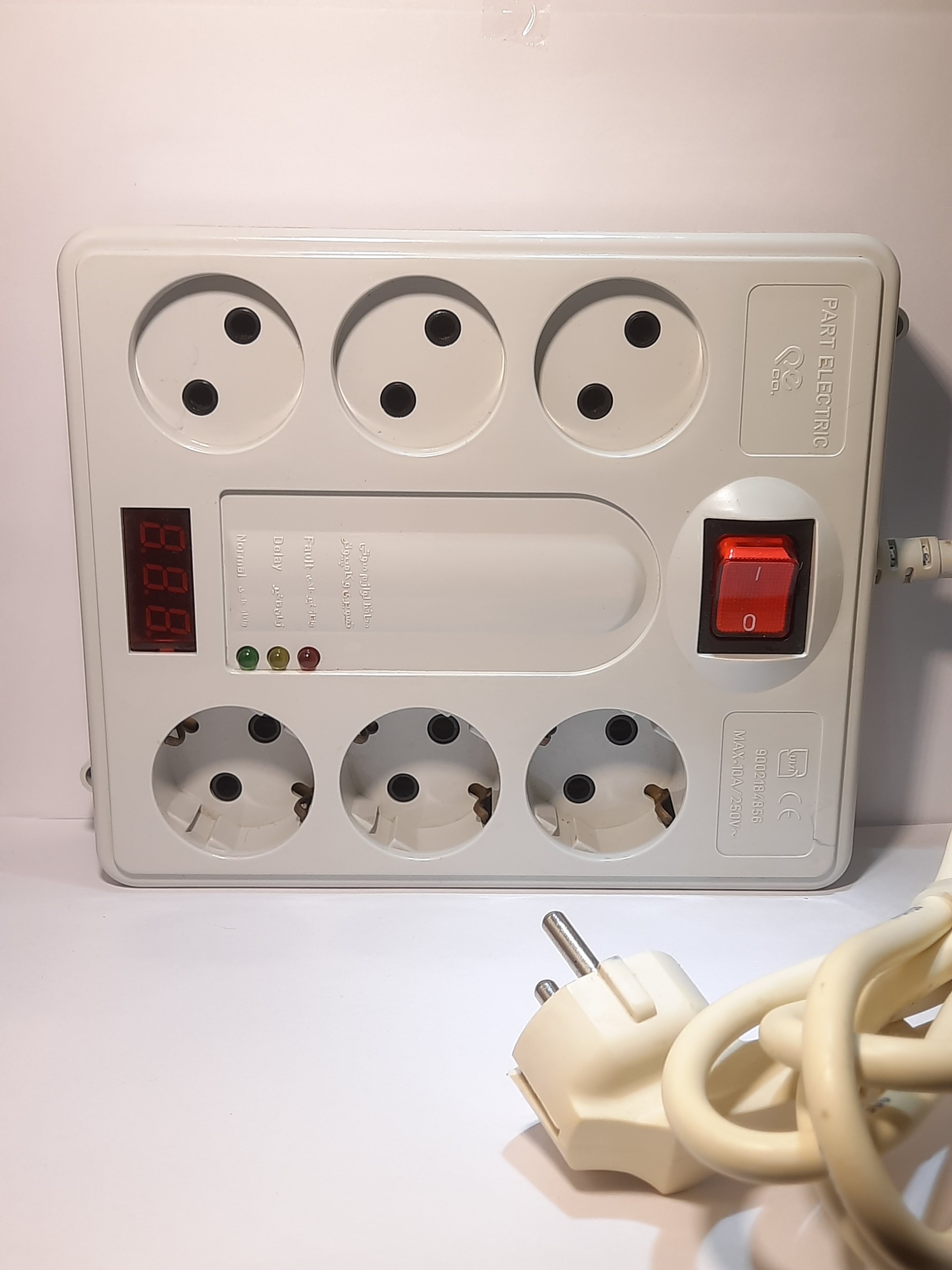 محافظ 6 خانه پارت الکتریک صفحه نمایش دار