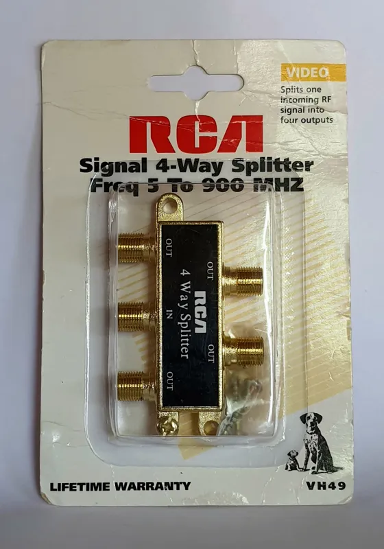 اسپلیتر تقسیم کننده سیگنال RCA آمریکا