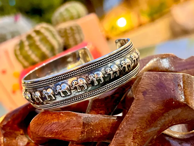 دستبند نقره دستساز 925 ساخت تایلند