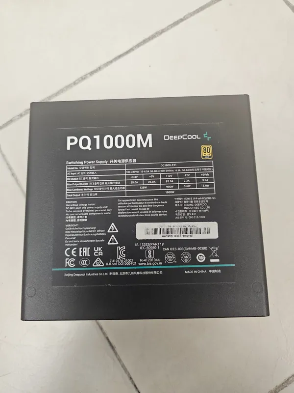 پاور Deepcool PQ1000M