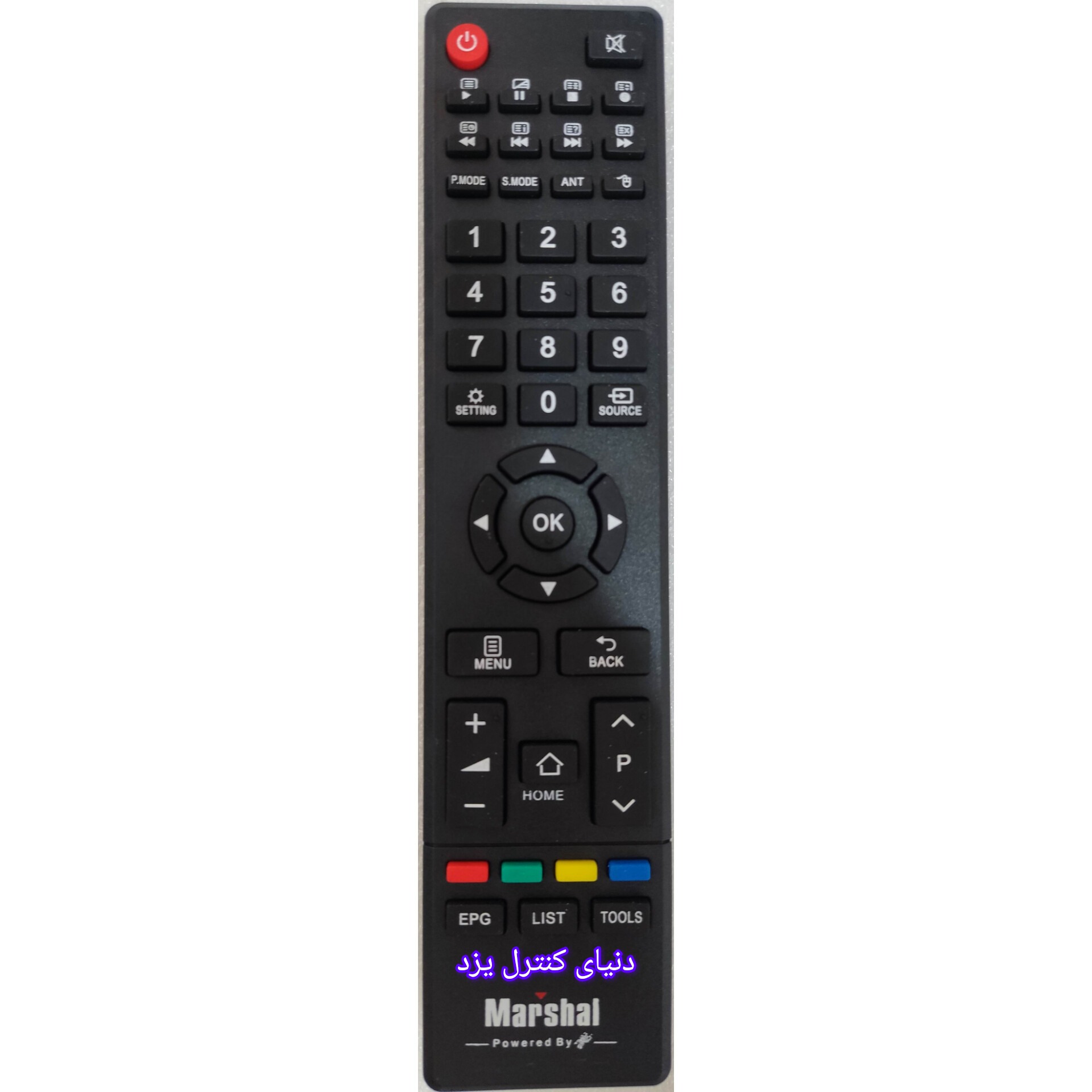 کنترل اصلی تلویزیون مارشال MARSHAL ME-5012A