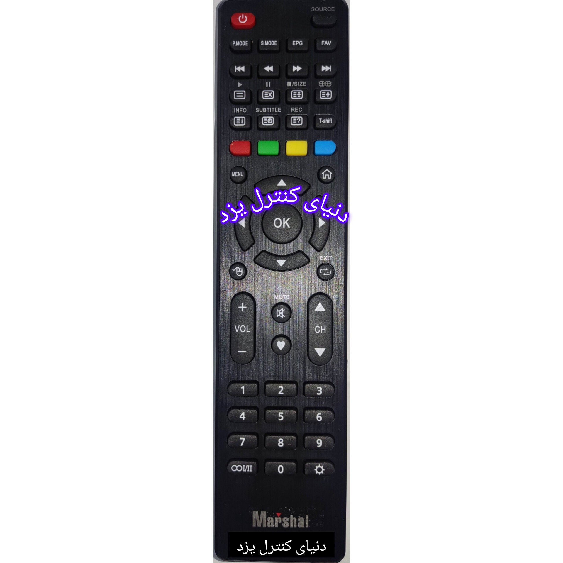کنترل اصلی تلویزیون مارشال MARSHAL ME-6503