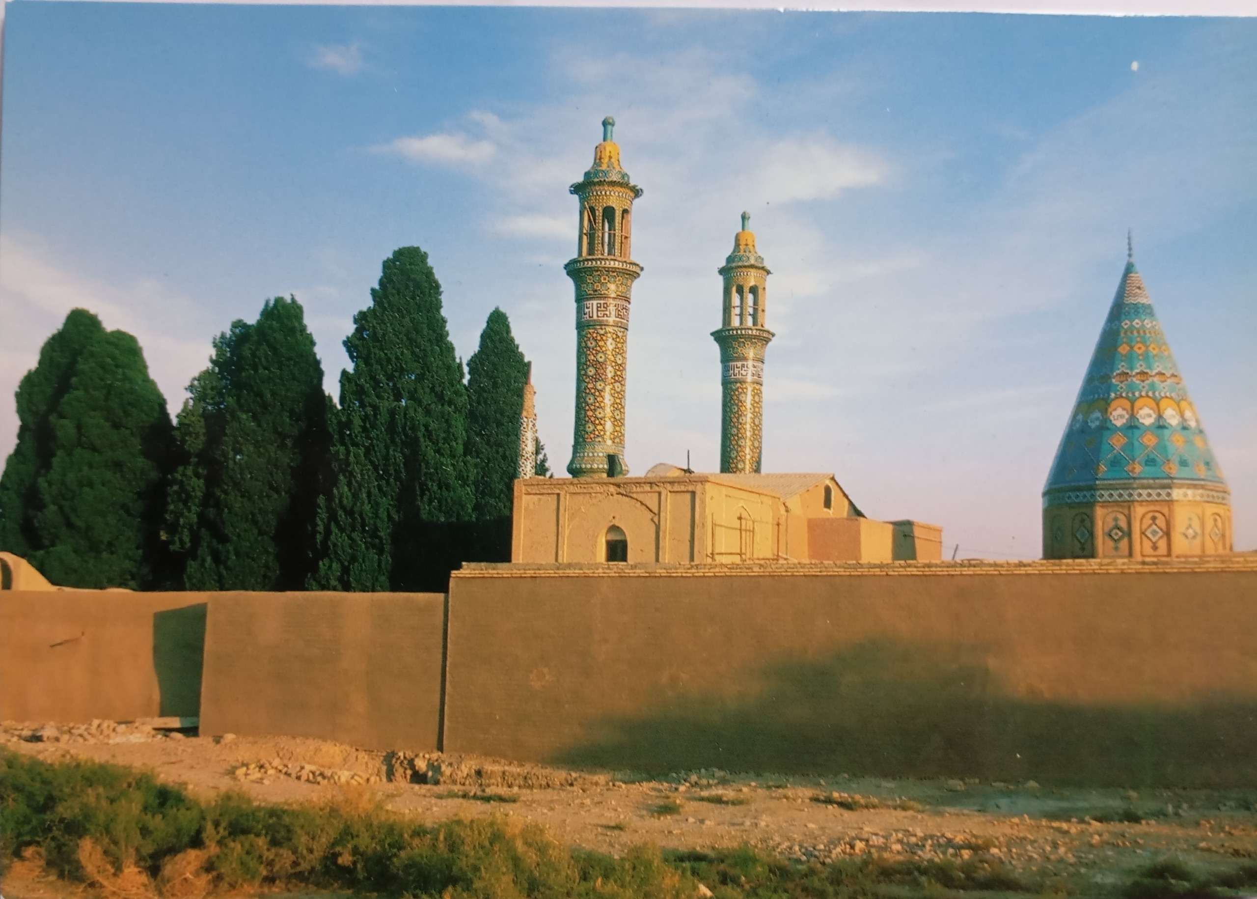 کارت پستال بقعه شاهزاده ابراهیم