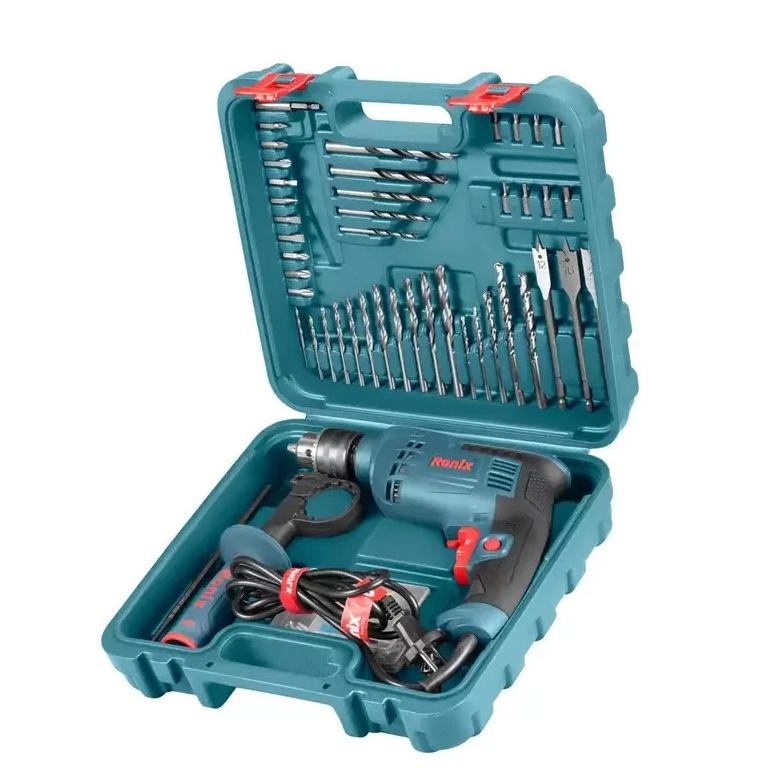 دریل چکشی رونیکس مجموعه 52 عددی ارسال رایگان
