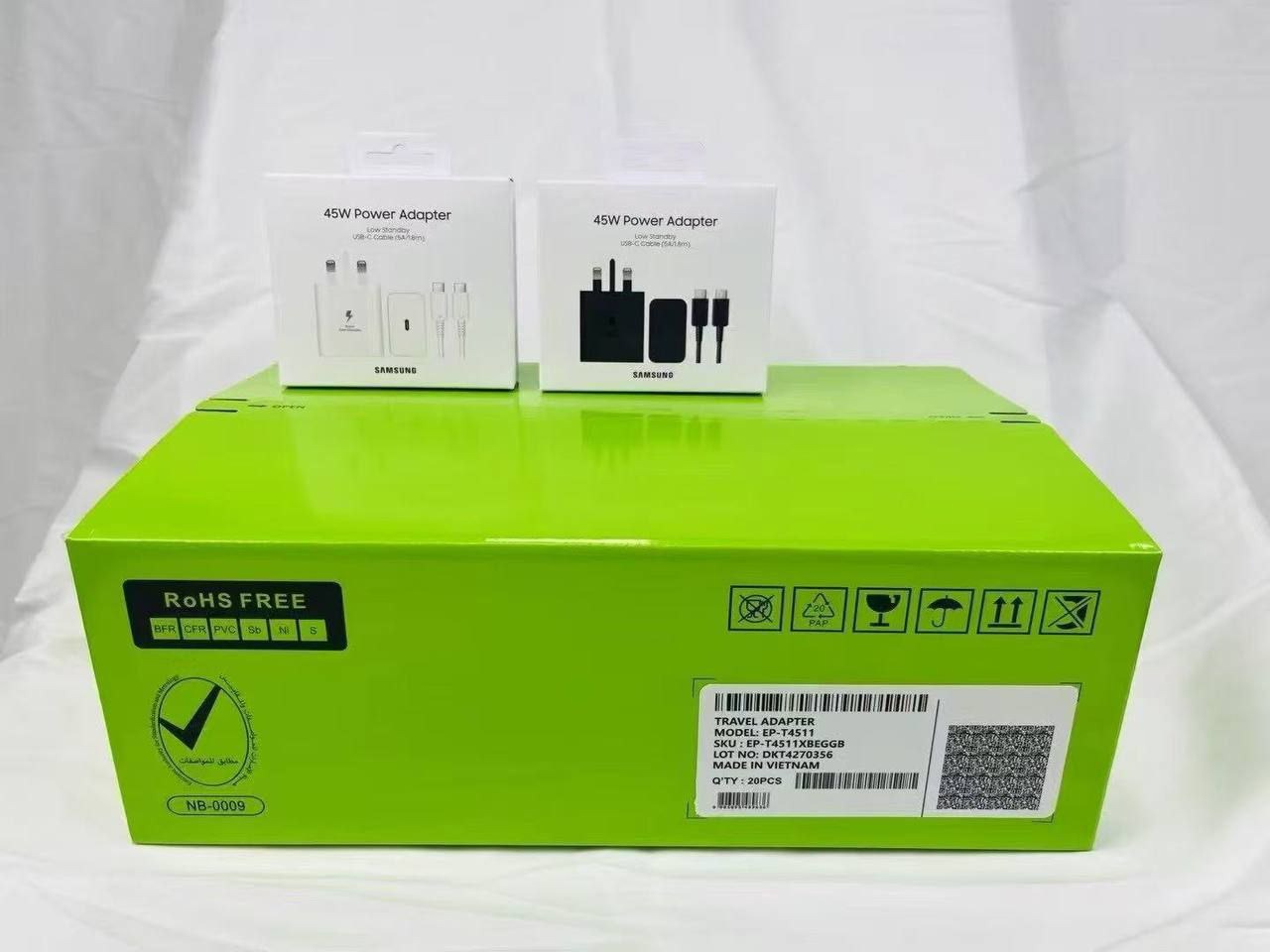 شارژر 45 وات همراه کابل