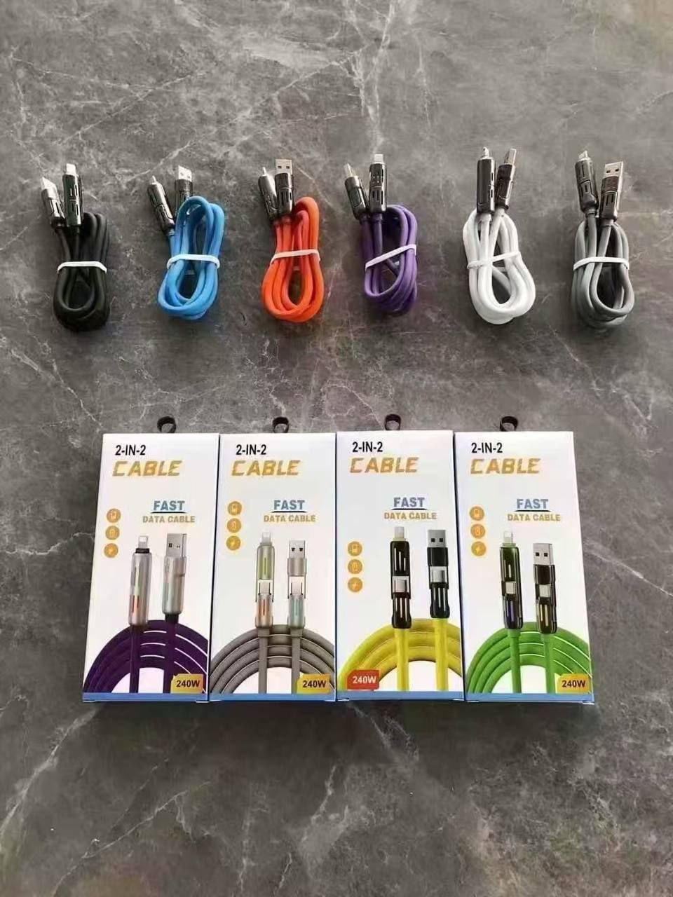 کابل شارژ 2in2