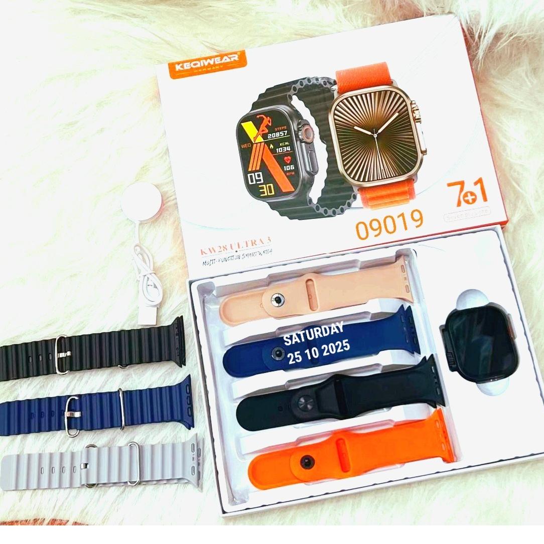 ساعت با هفت دستبند