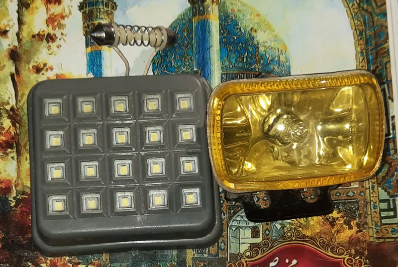 چراغ مه شکن و آل ای دی سقفی