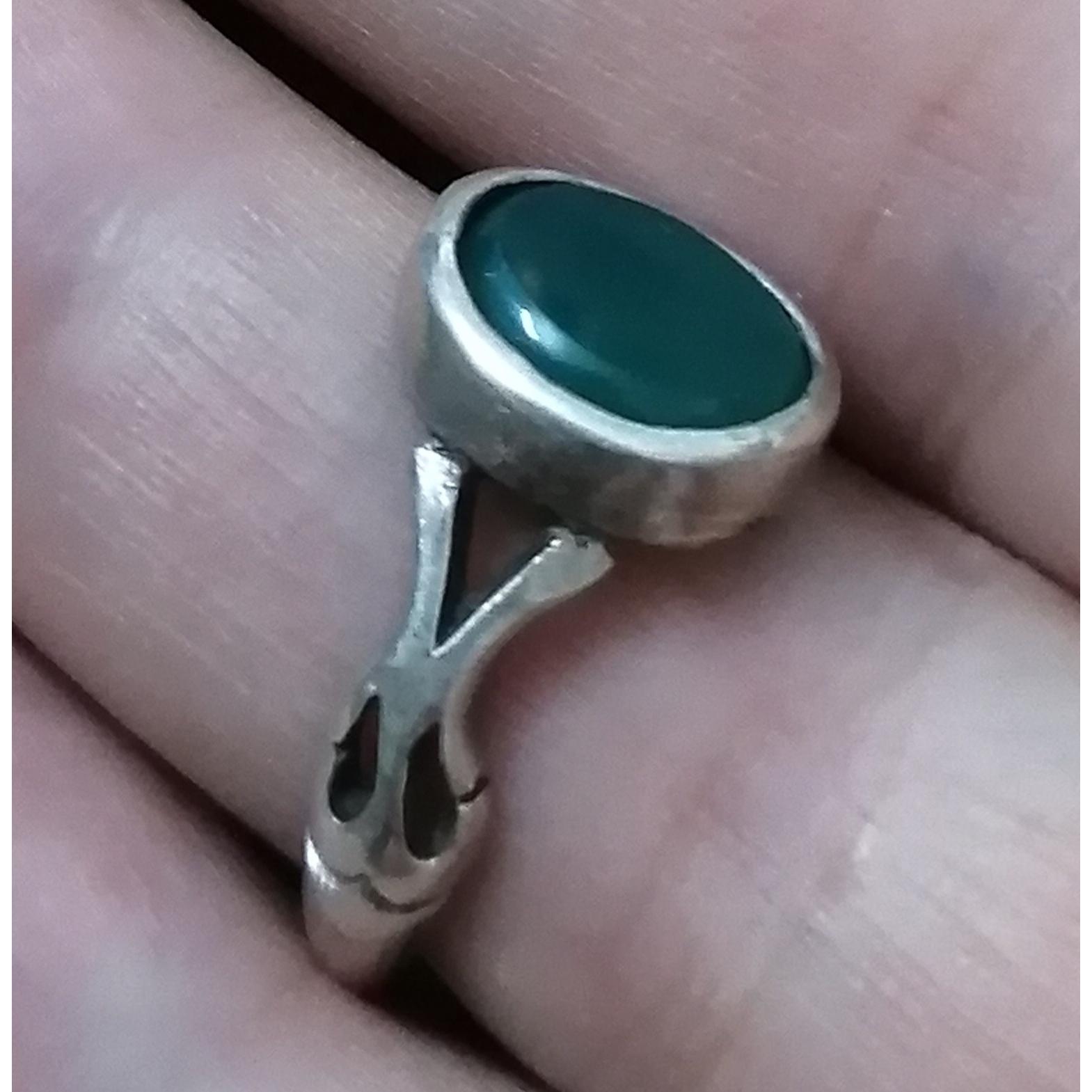 انگشتر عقیق قدیمی