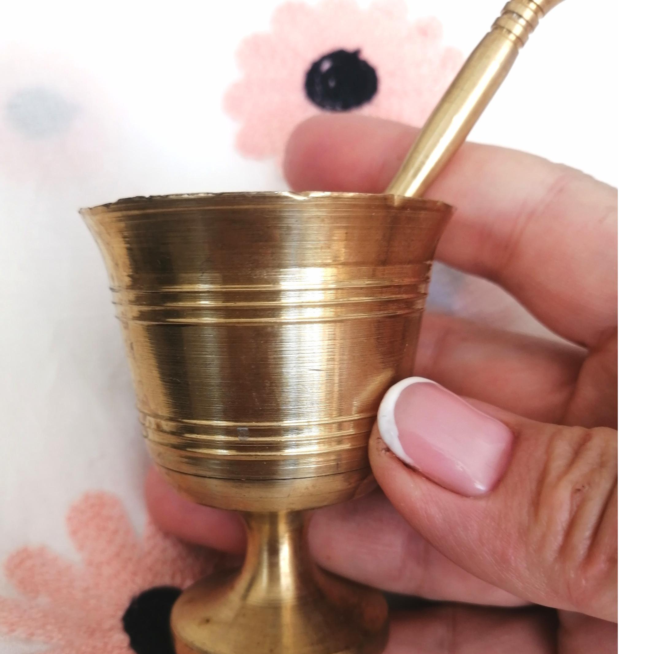 هاون برنجی زیبا