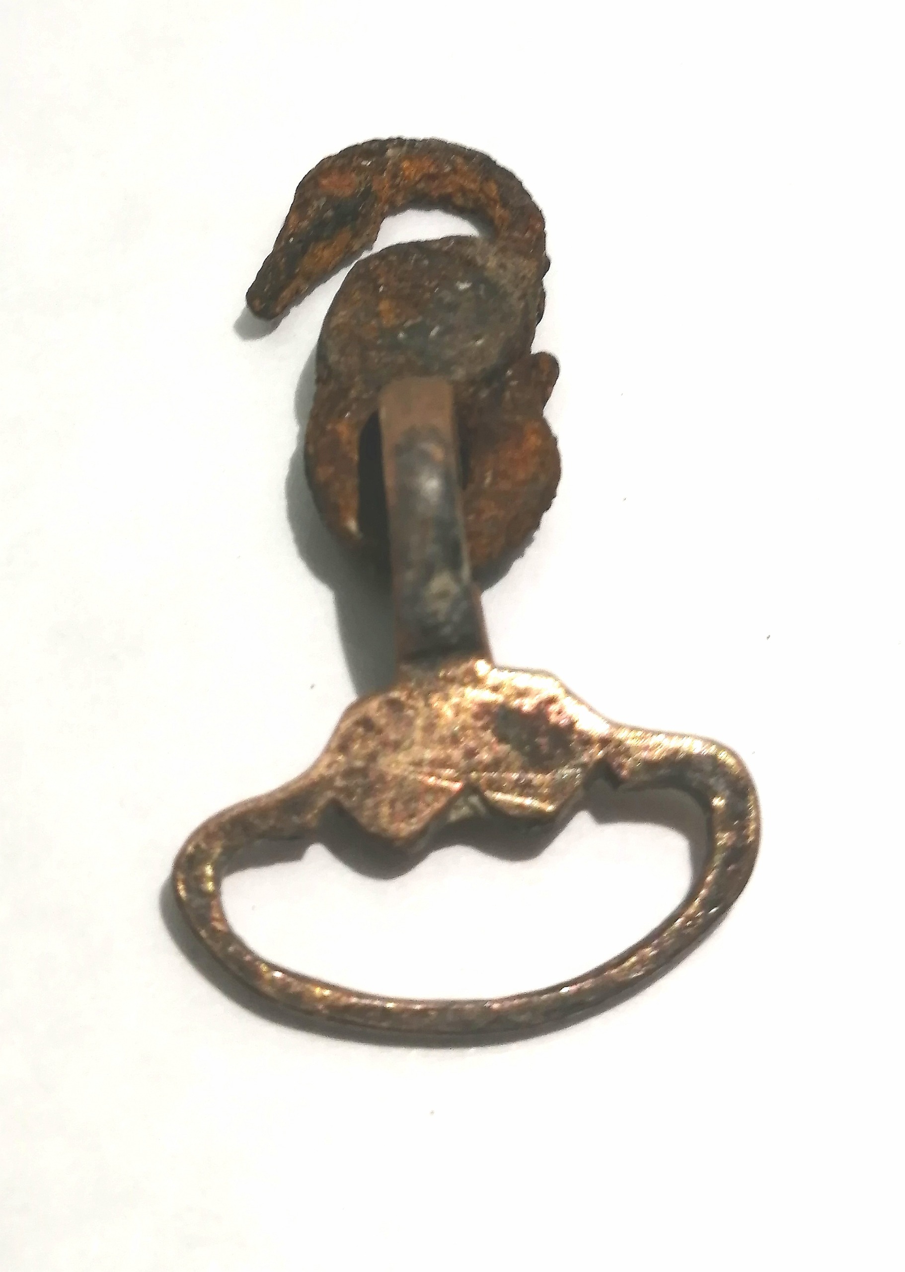 گیره قدیمی بسیار زیبا به شکل قو